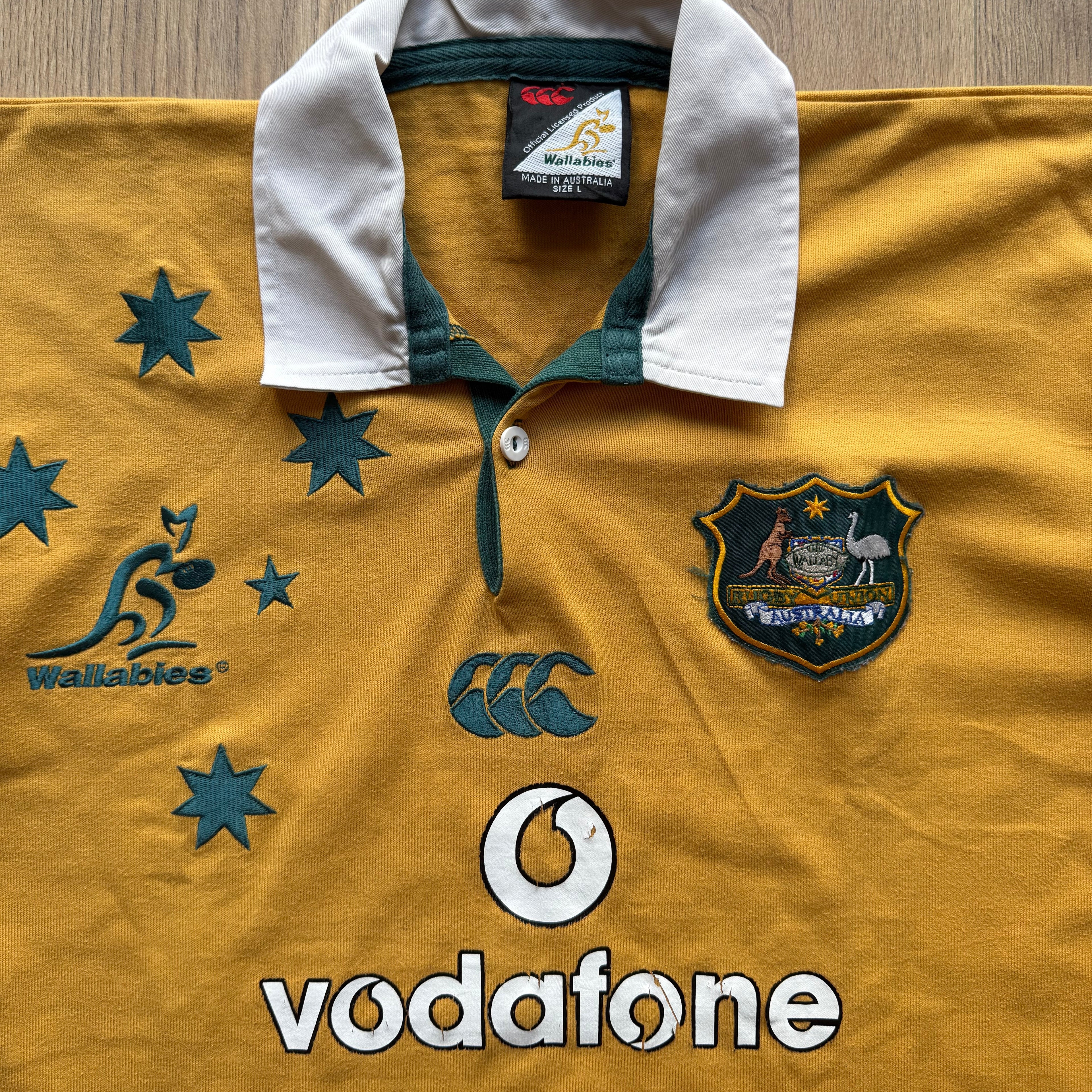 2002/2003 Wallabies Home Jersey - L