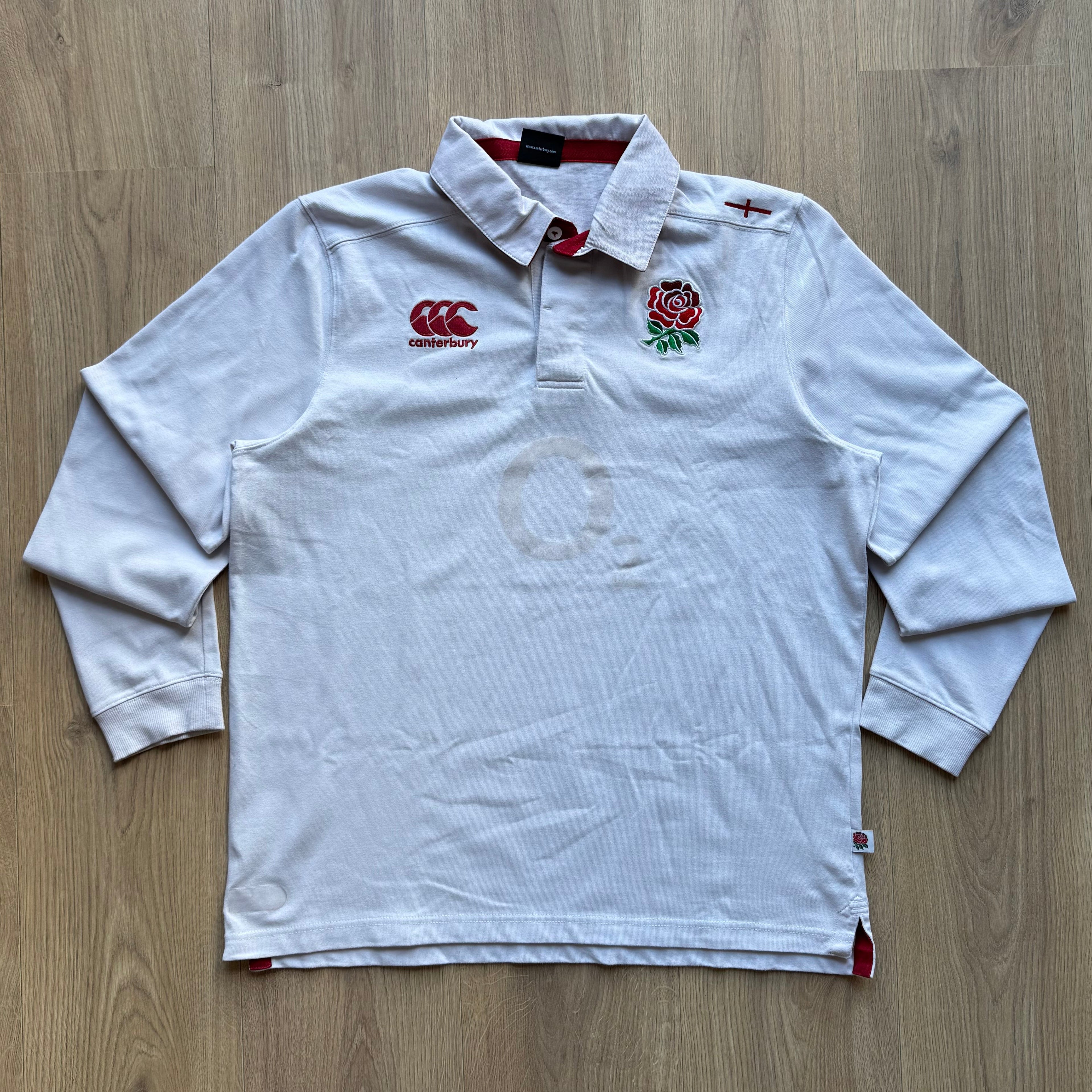 2014/2015 England Home Jersey - XL