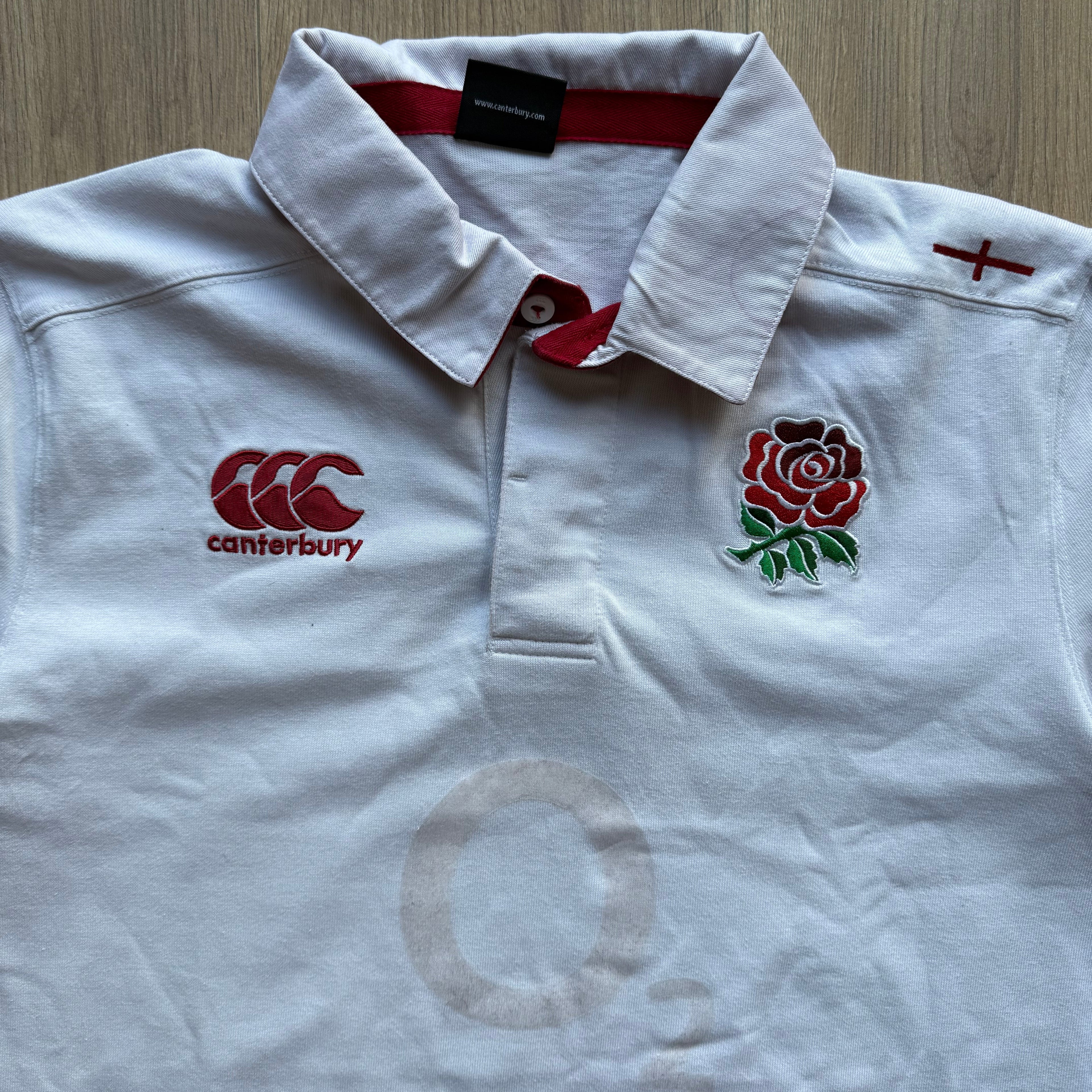 2014/2015 England Home Jersey - XL