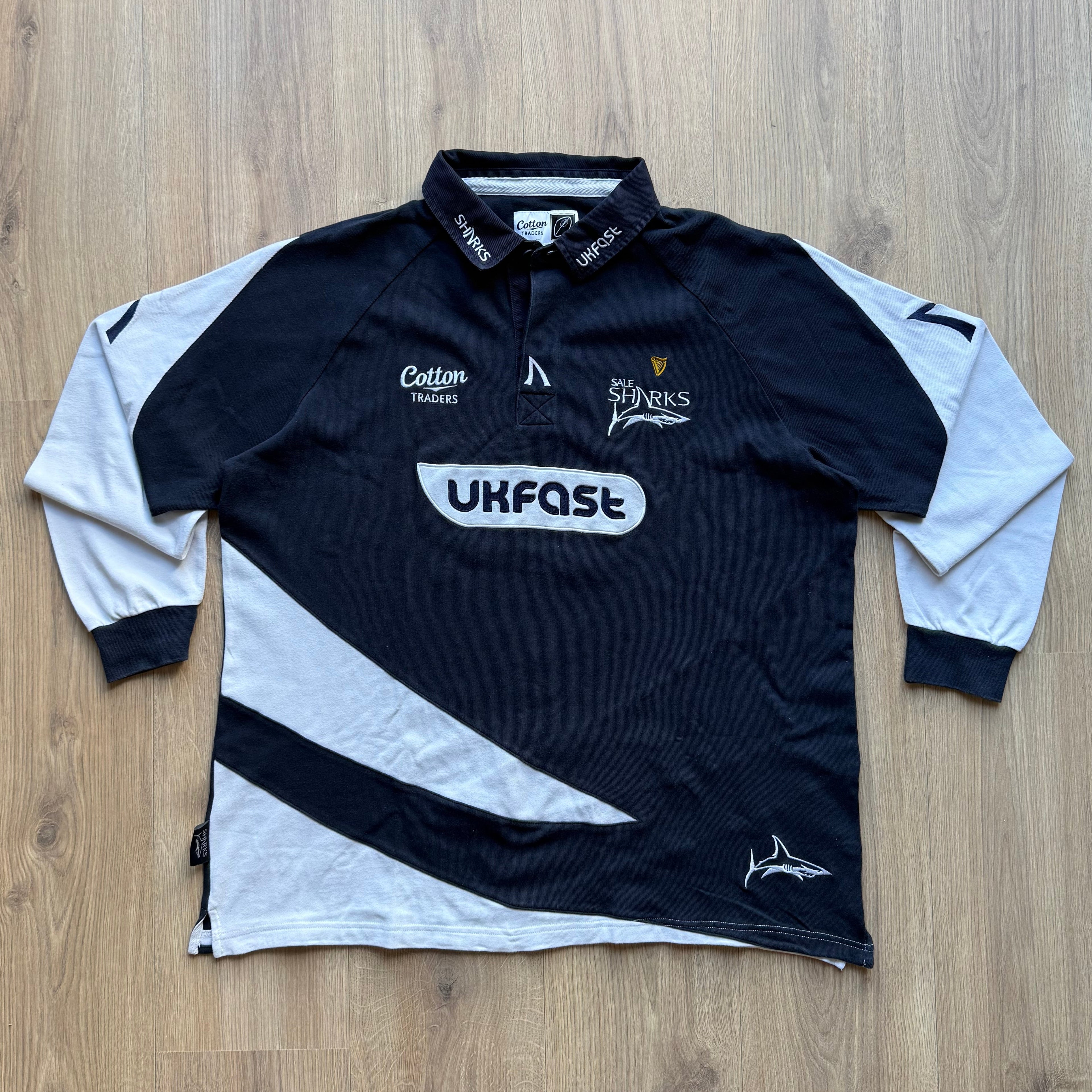 2009/2010 Sale Sharks Home Jersey - XXL