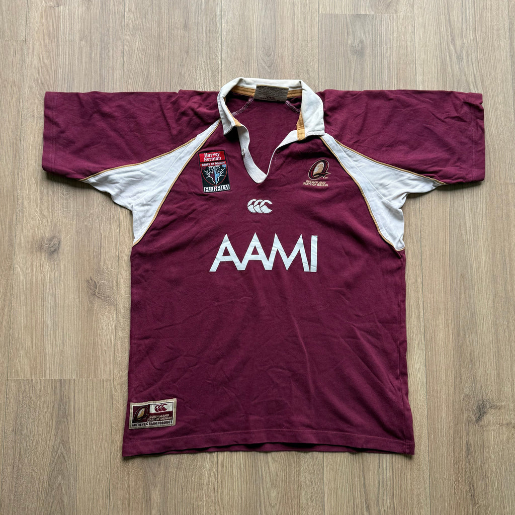 2007/2008 Queensland Reds Home Jersey - M (14yrs)