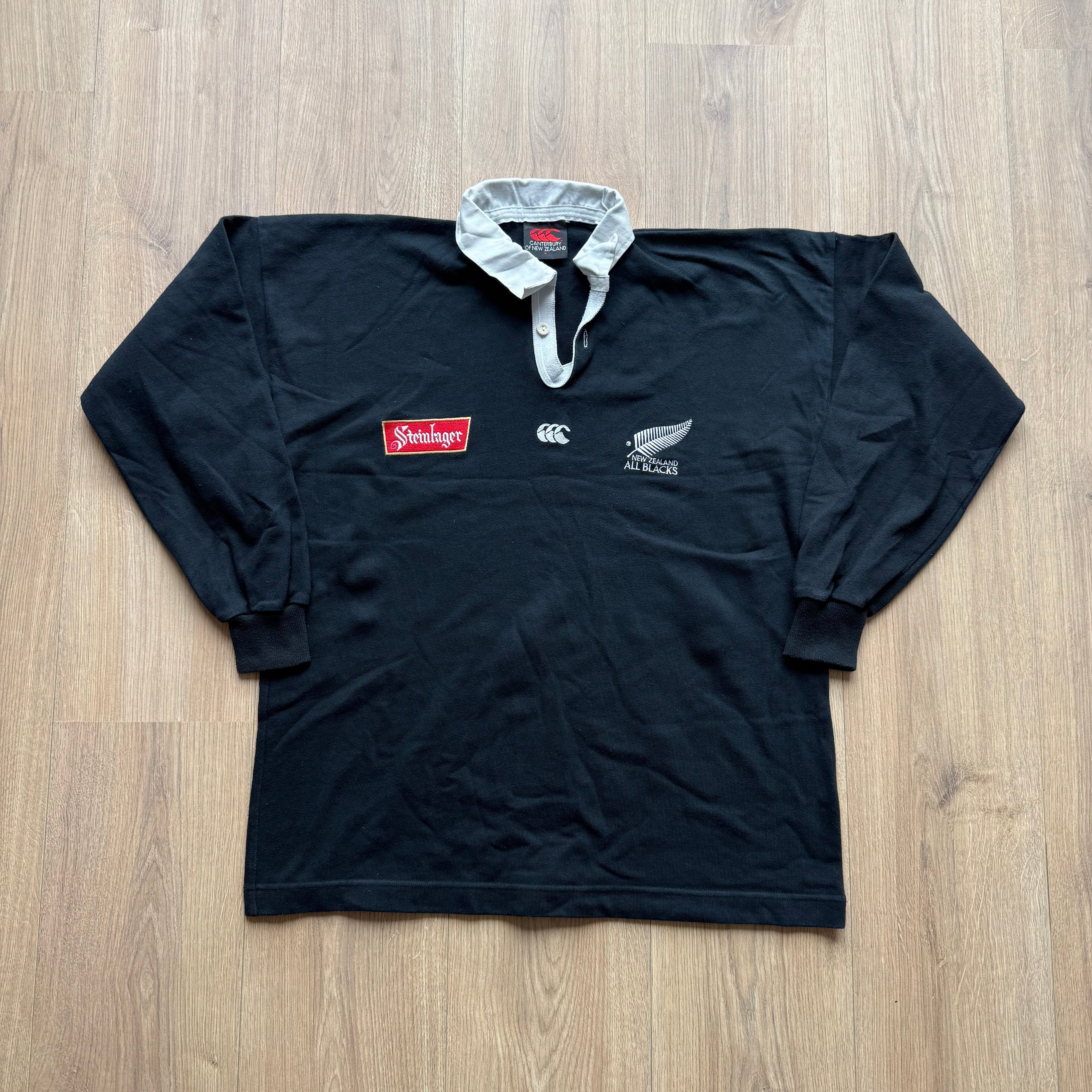 1994/1995 All Blacks Home Steinlager Jersey - L