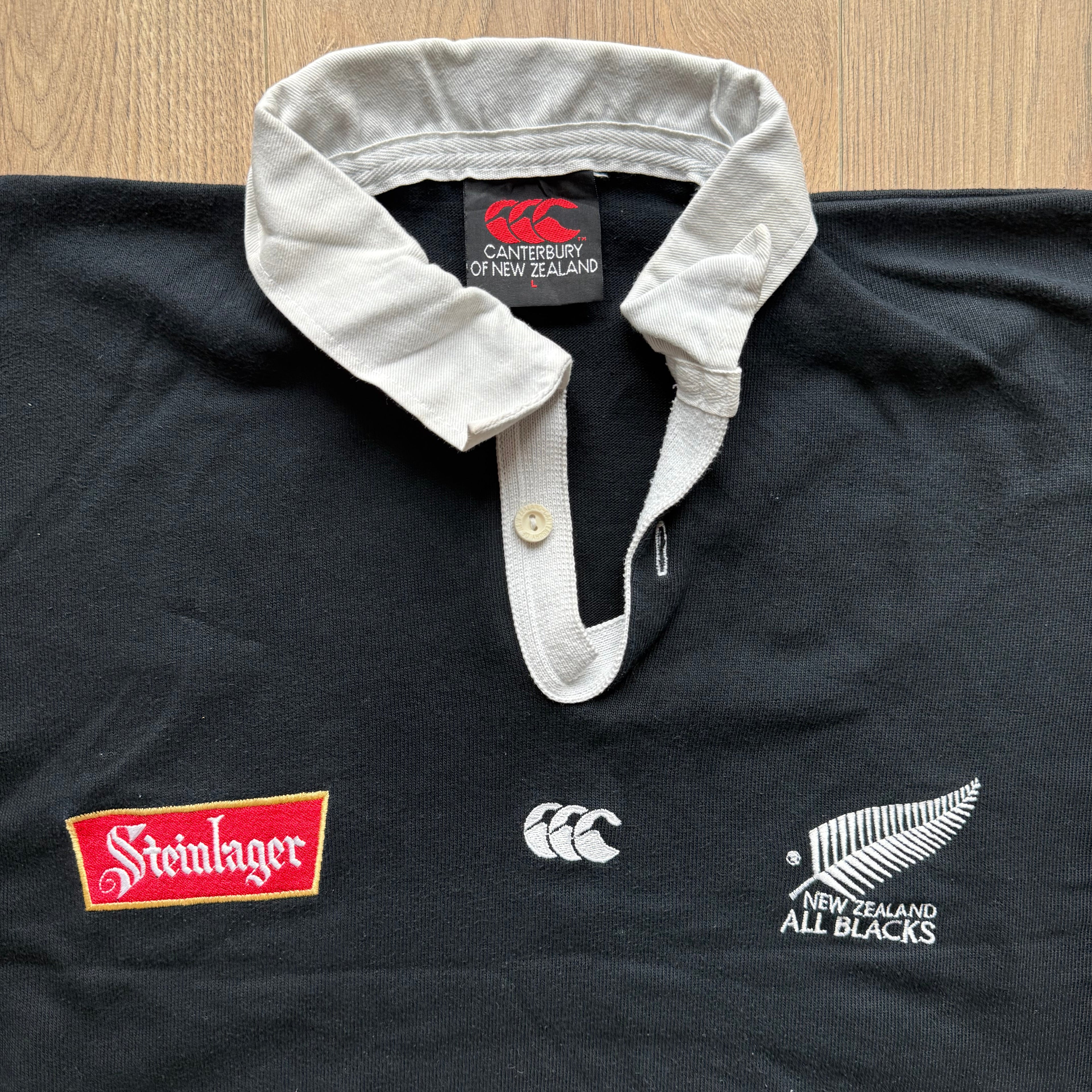 1994/1995 All Blacks Home Steinlager Jersey - L