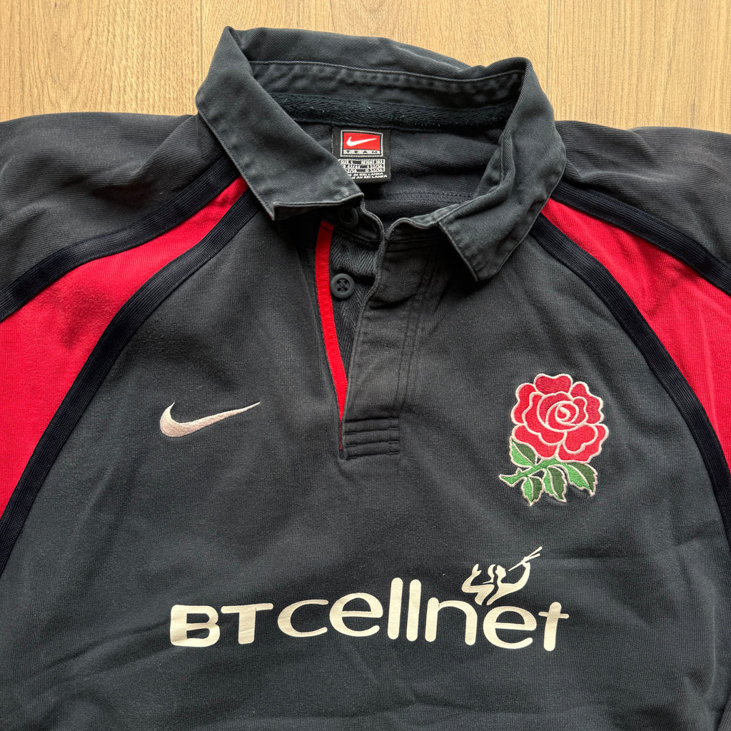 2001/2002 England Away Jersey - L