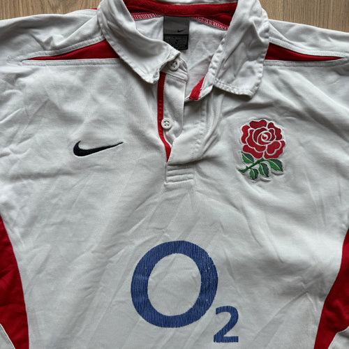 2003/2005 England Home Jersey - XL