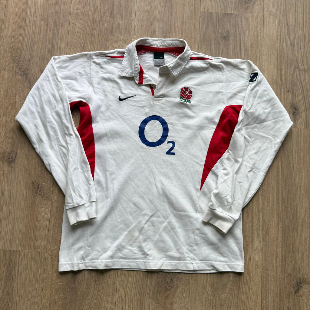 2003/2005 England Home Jersey - S (Womens 18-20)