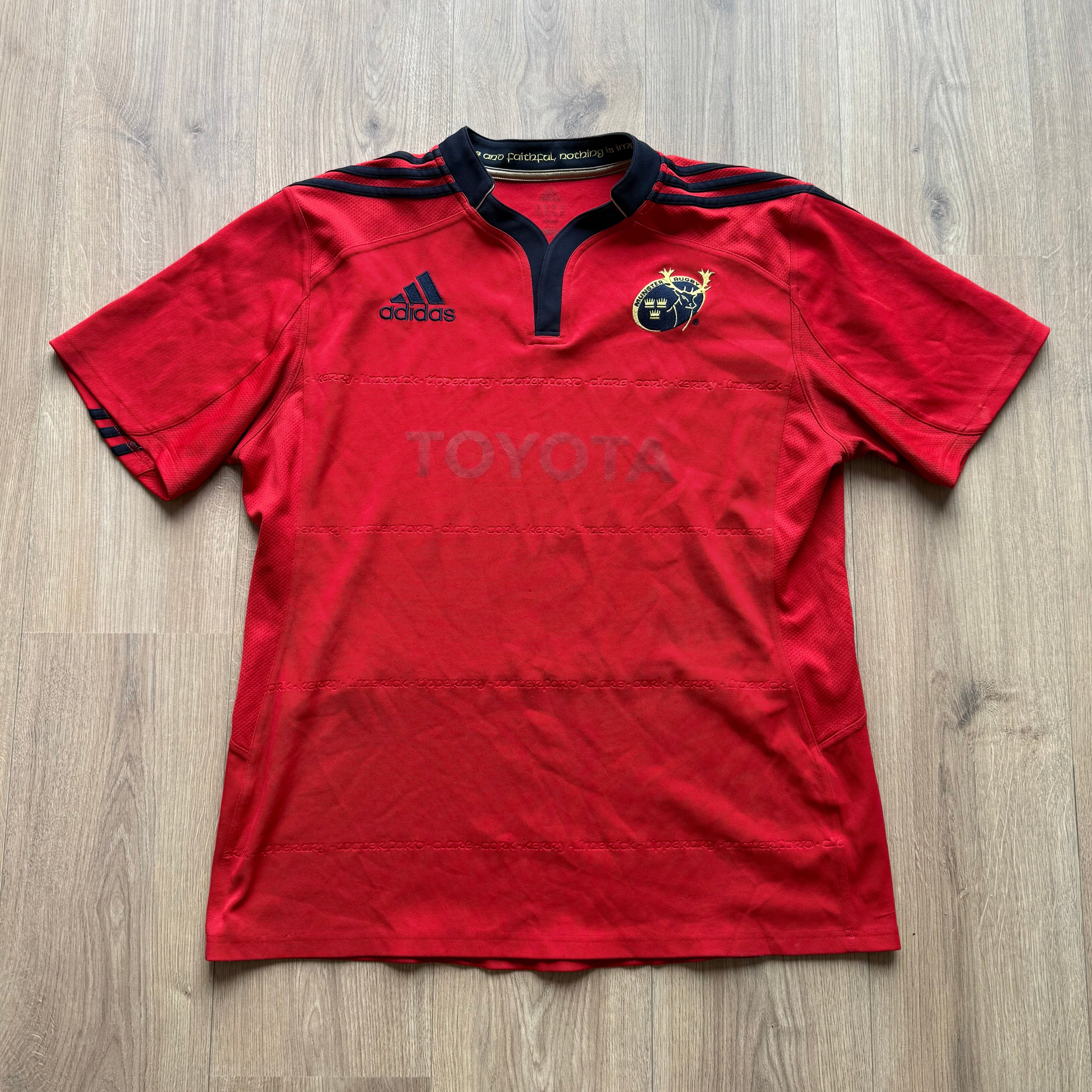 2011/2012 Munster Home Jersey - XL