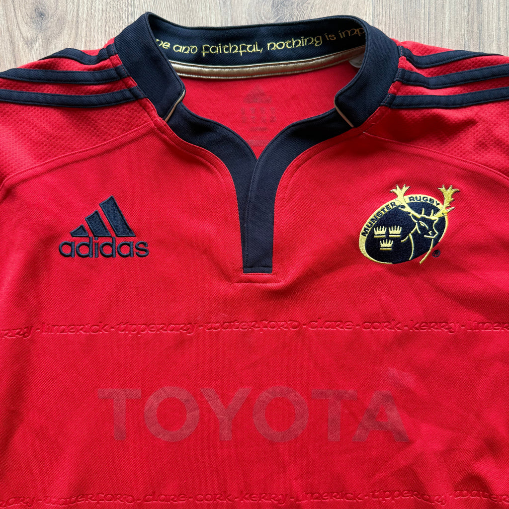 2011/2012 Munster Home Jersey - XL
