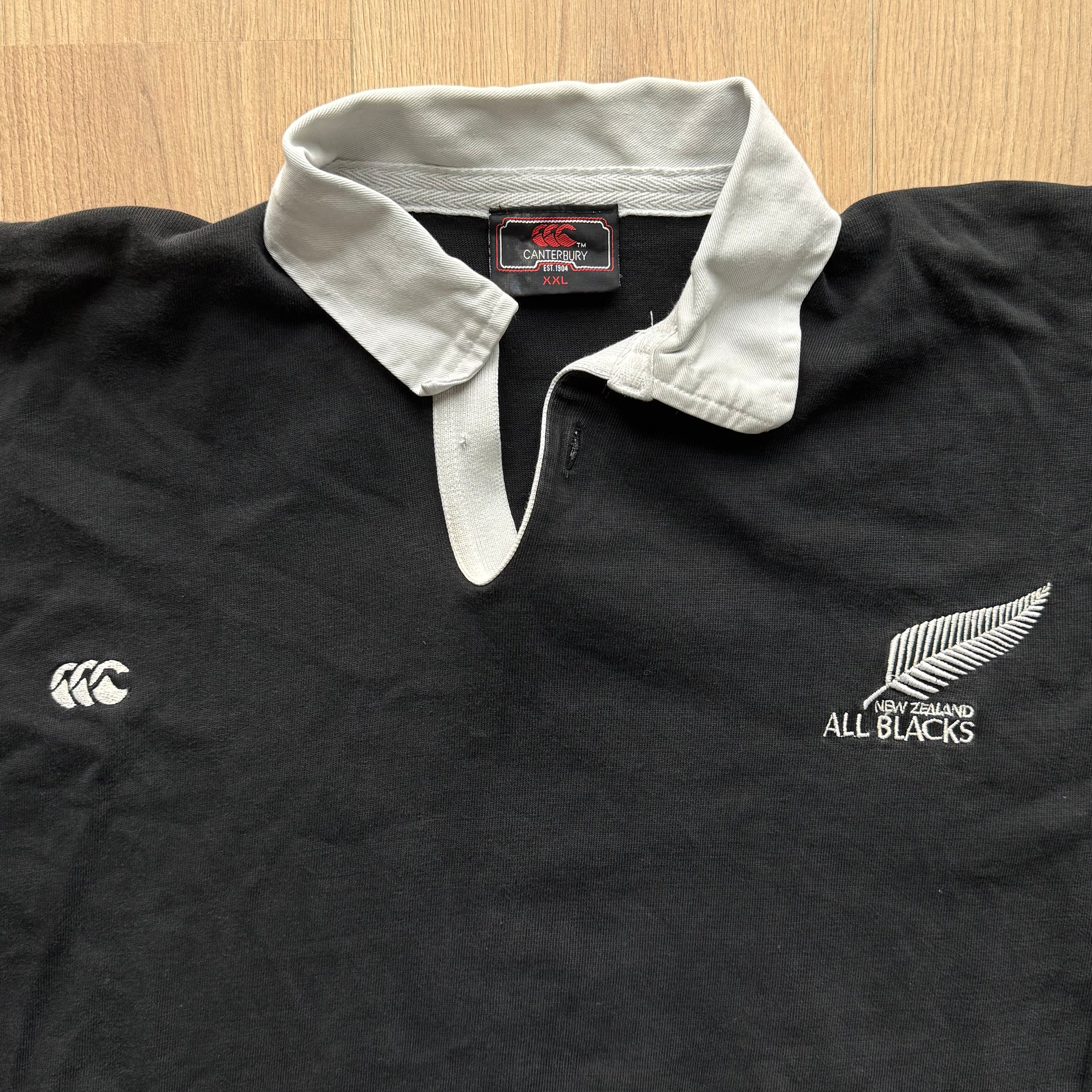 1990s All Blacks Home Jersey (Bootleg) - XXL