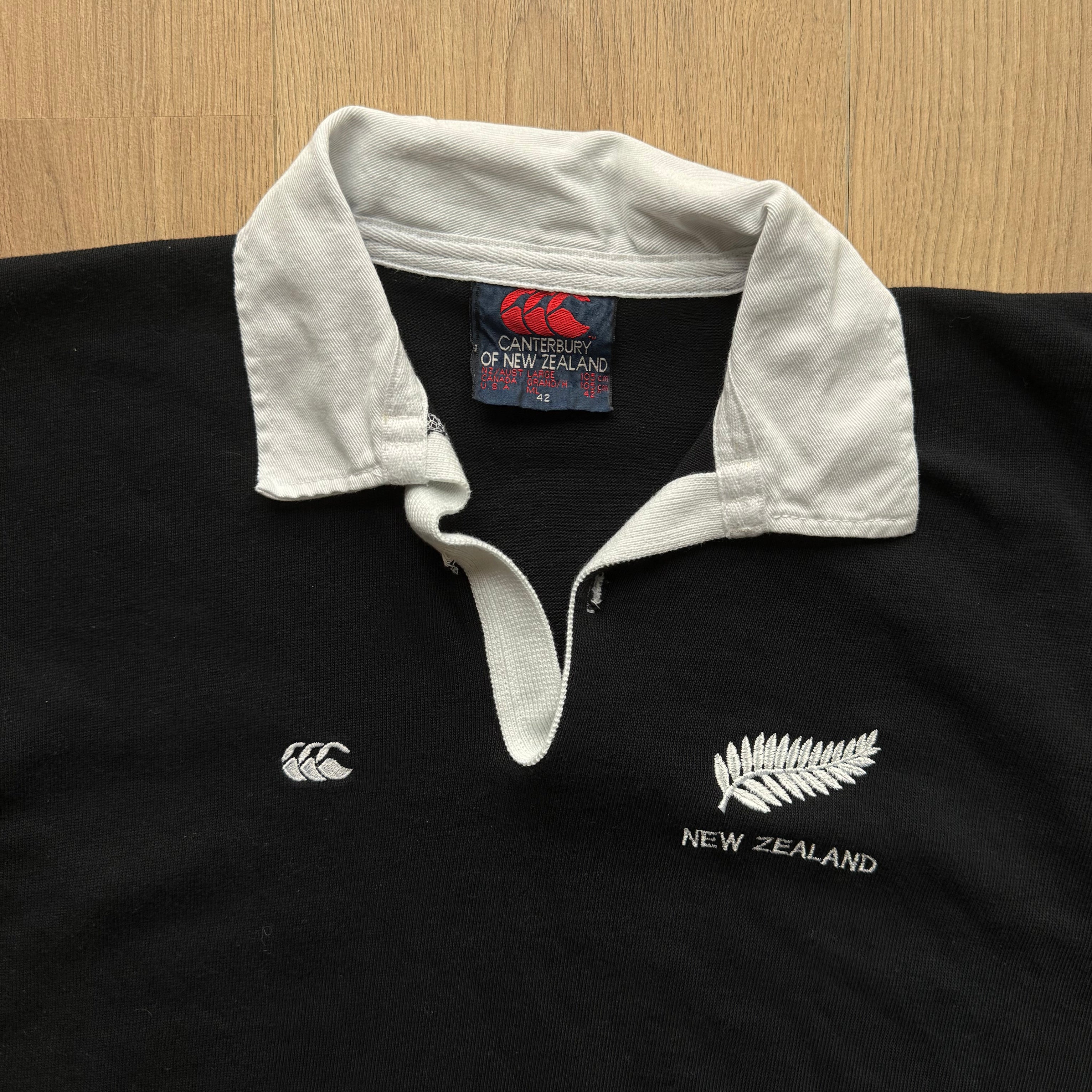 1986/1990 All Blacks Home Jersey - L