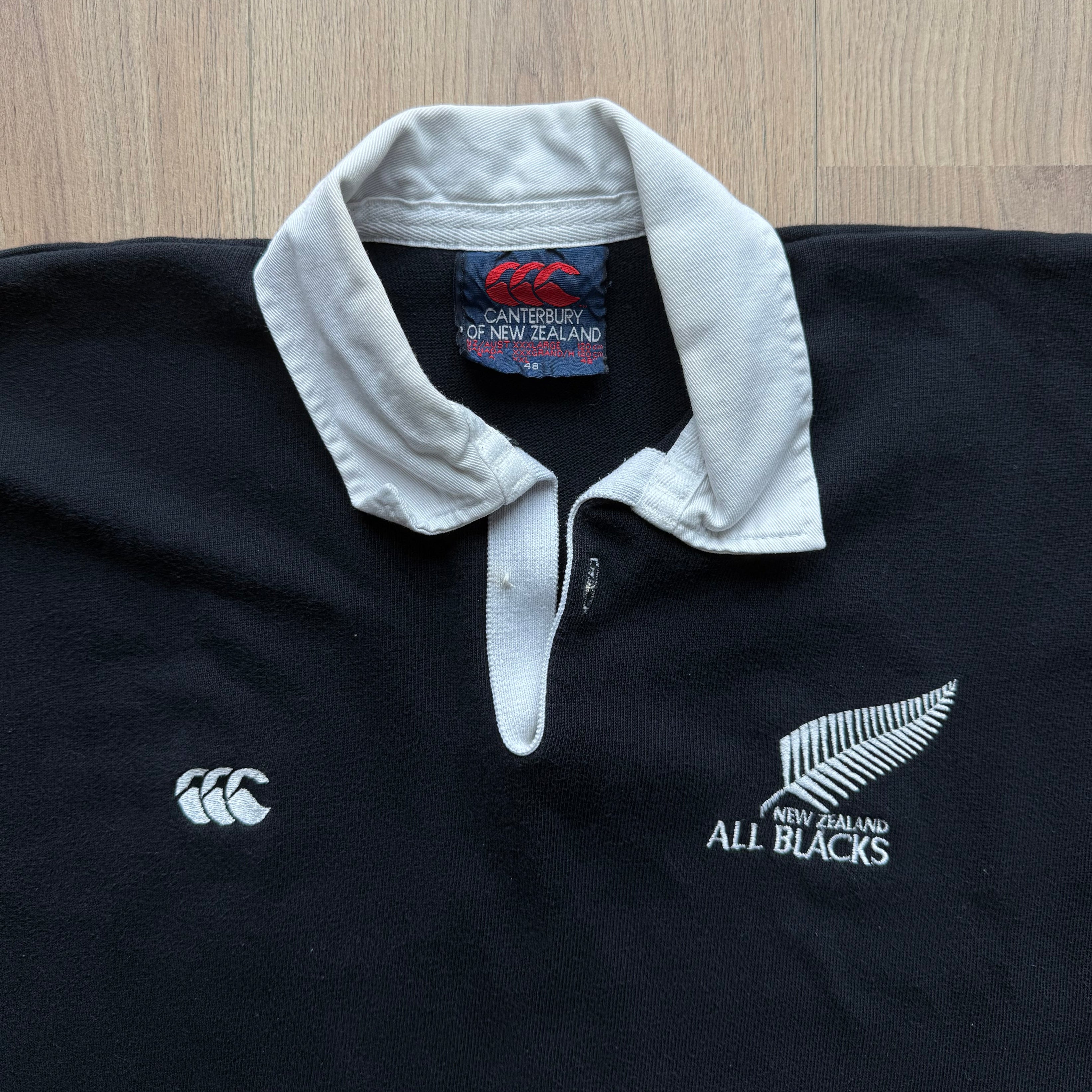 1990s All Blacks Home Jersey - XXXL