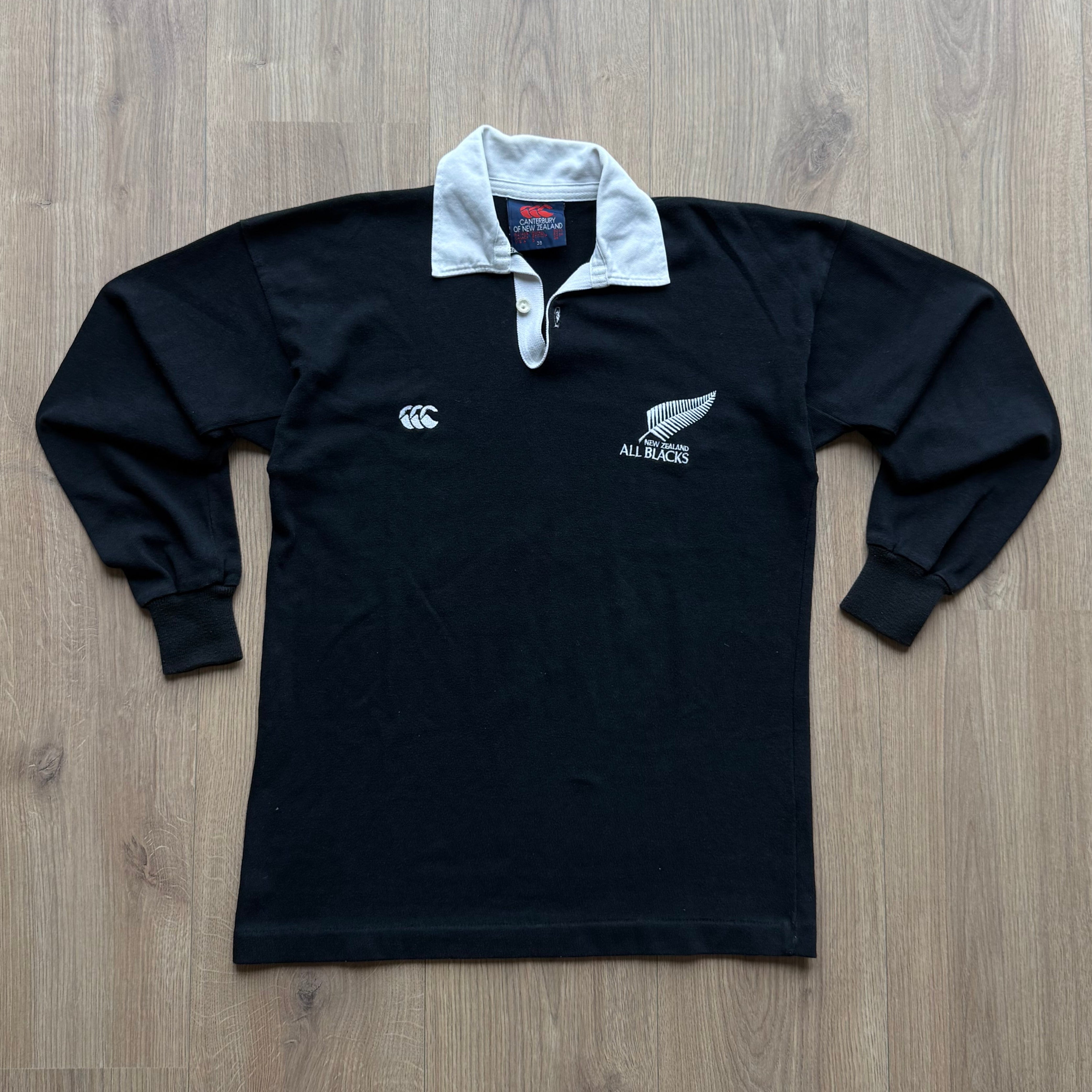 Canterbury ALLBLACKS 90sdeadstock ヴィンテージ 1990s All Blacks Home Jersey - S – Retro Ruggers