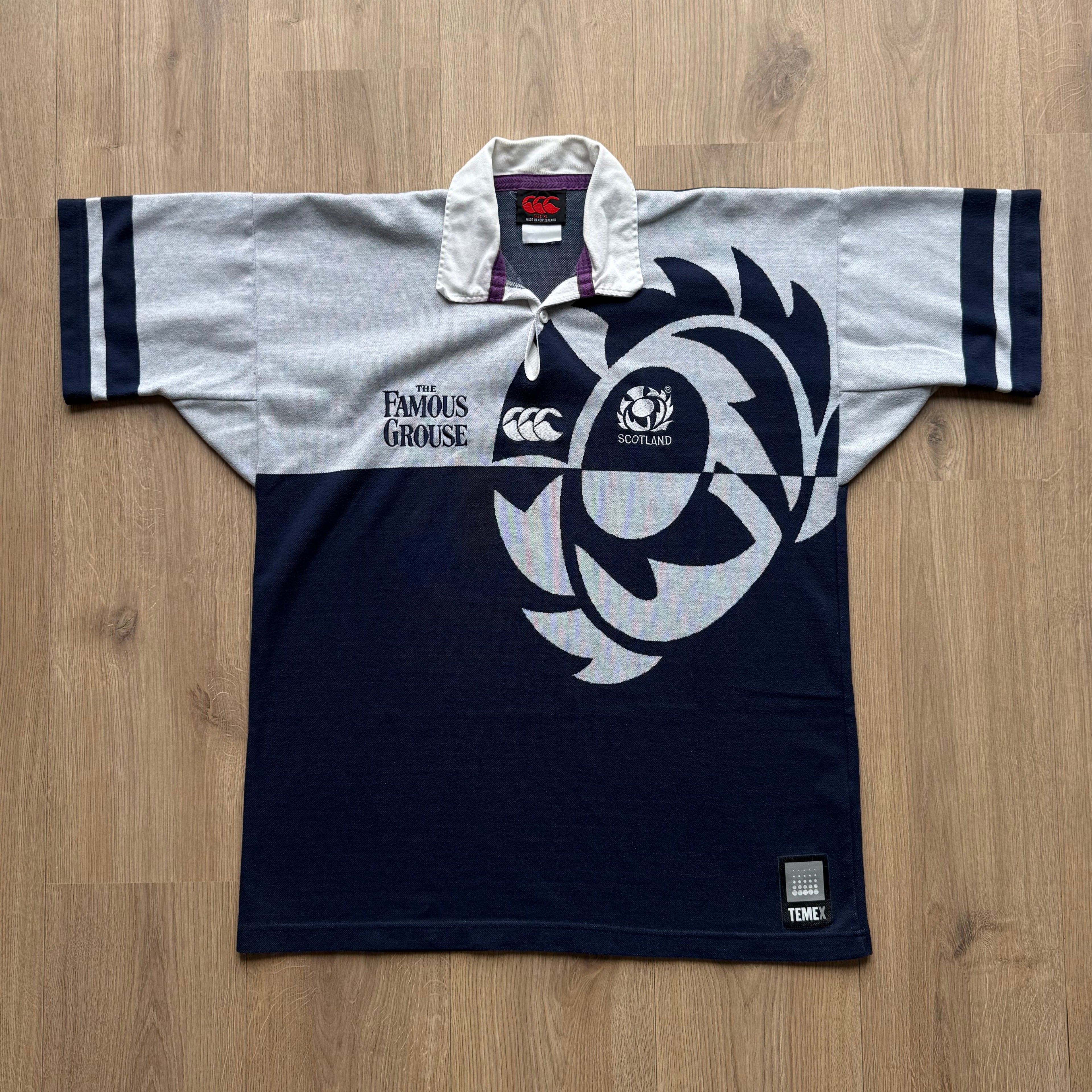 2001/2002 Scotland Sevens Jersey (Temex) - XL