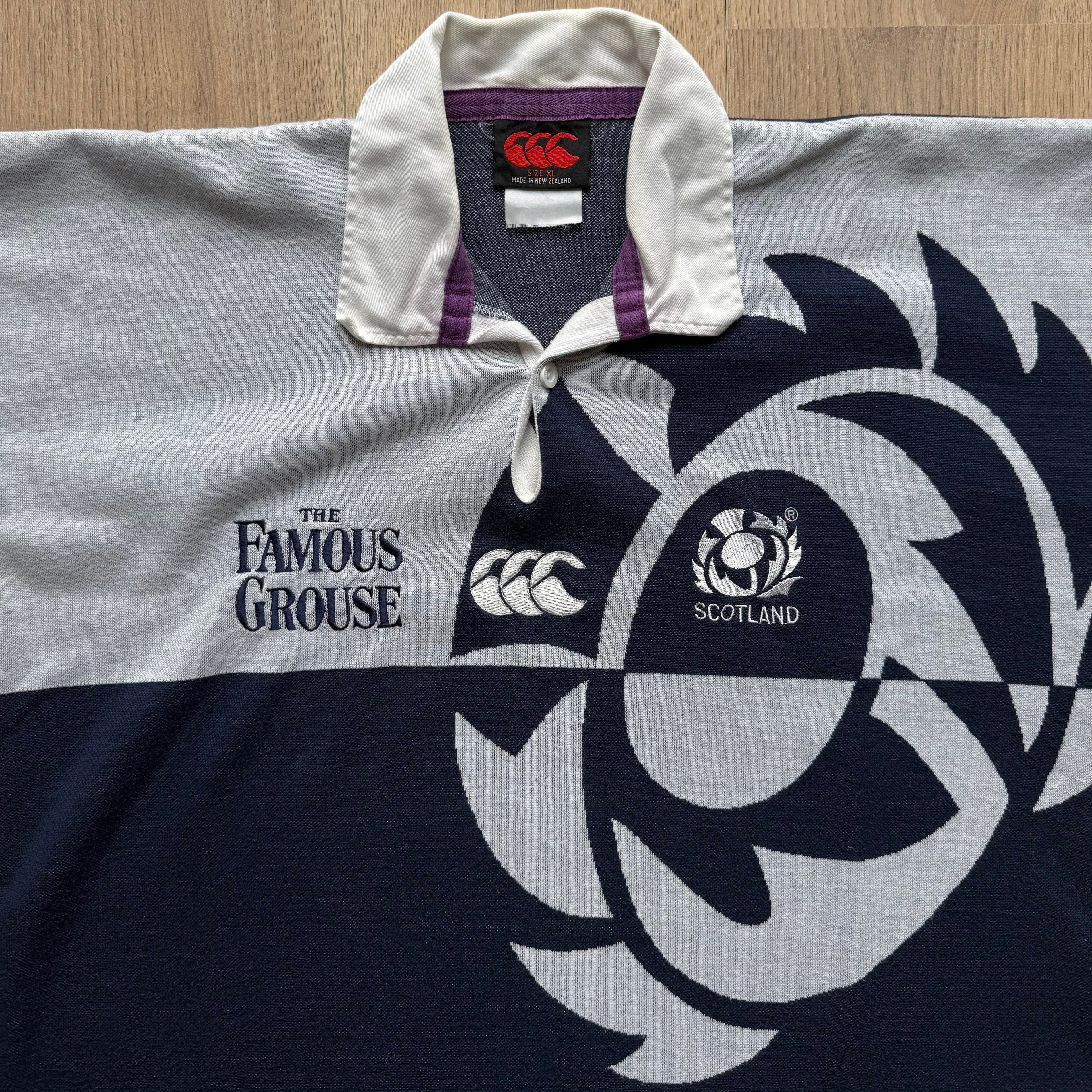 2001/2002 Scotland Sevens Jersey (Temex) - XL