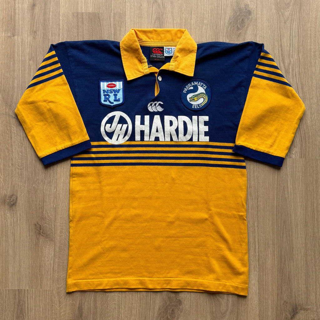 1987/1990 Parramatta Eels Home Jersey - L (M)