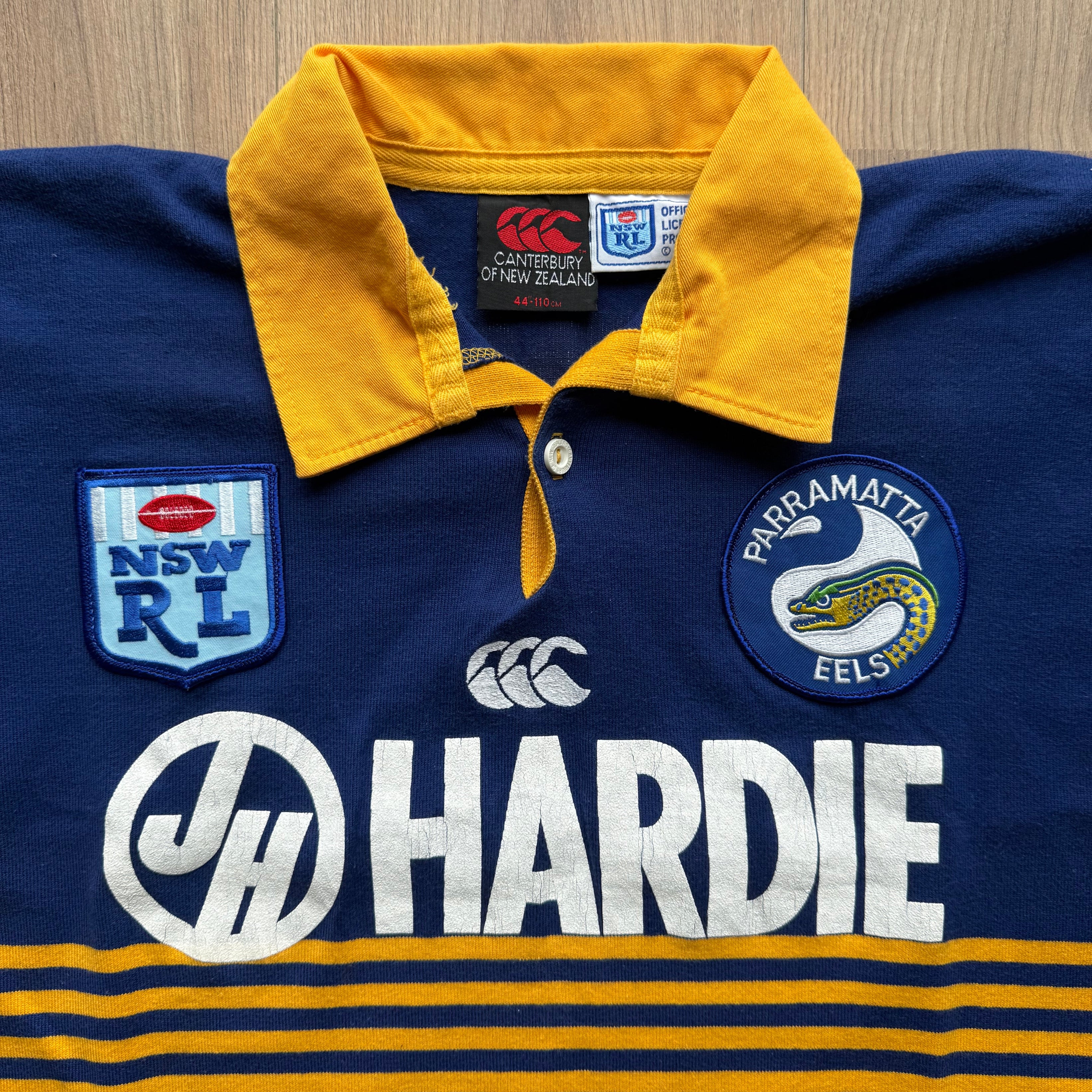 1987/1990 Parramatta Eels Home Jersey - L (M)