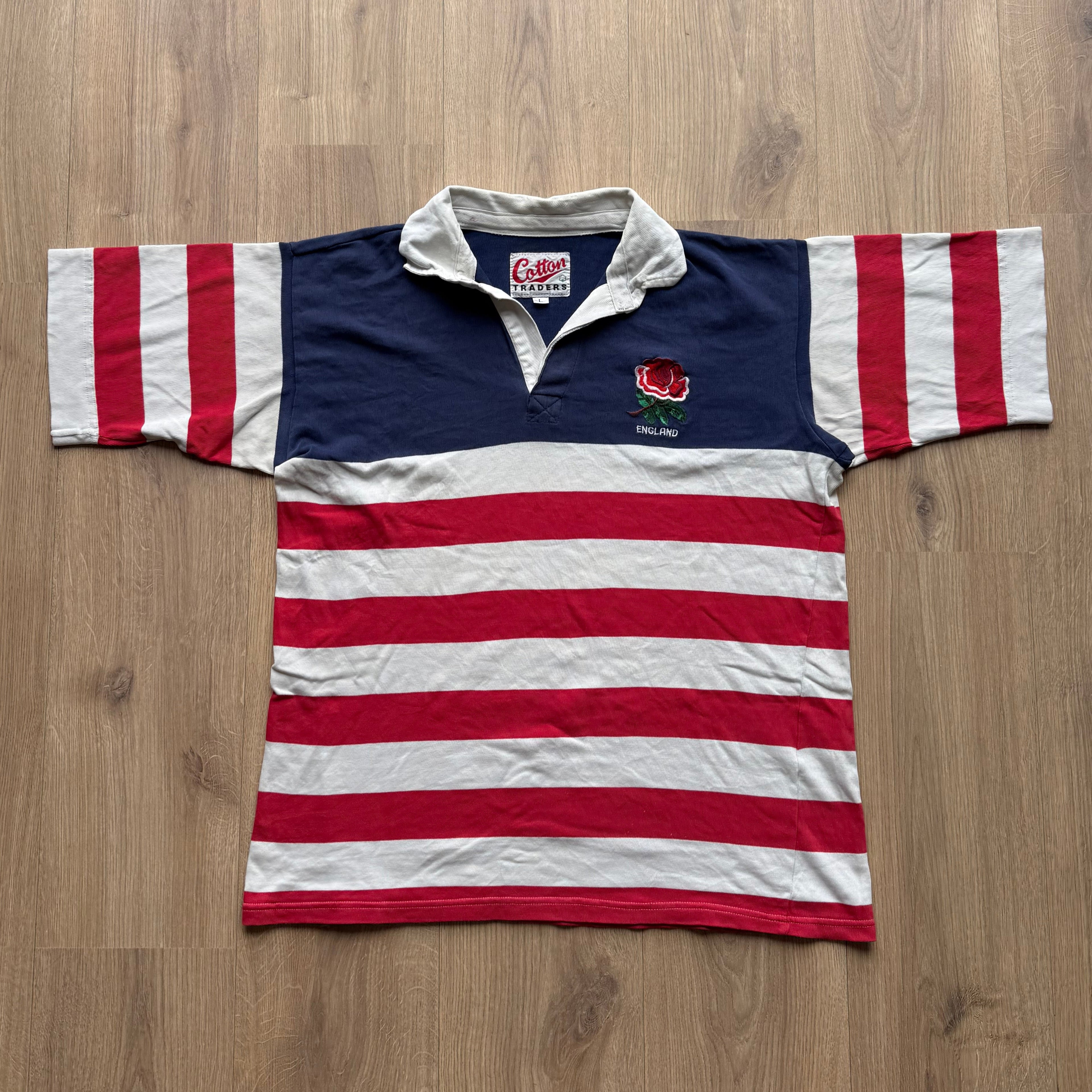 1991/1993 England Sevens Jersey - L