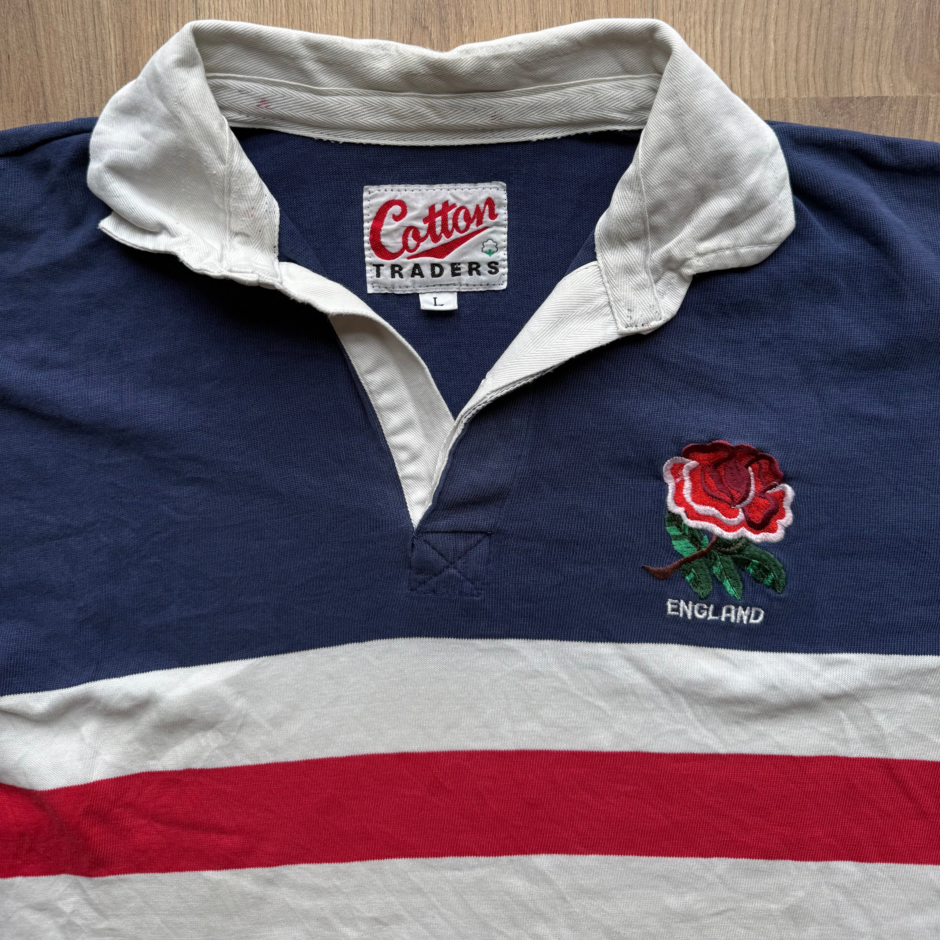 1991/1993 England Sevens Jersey - L