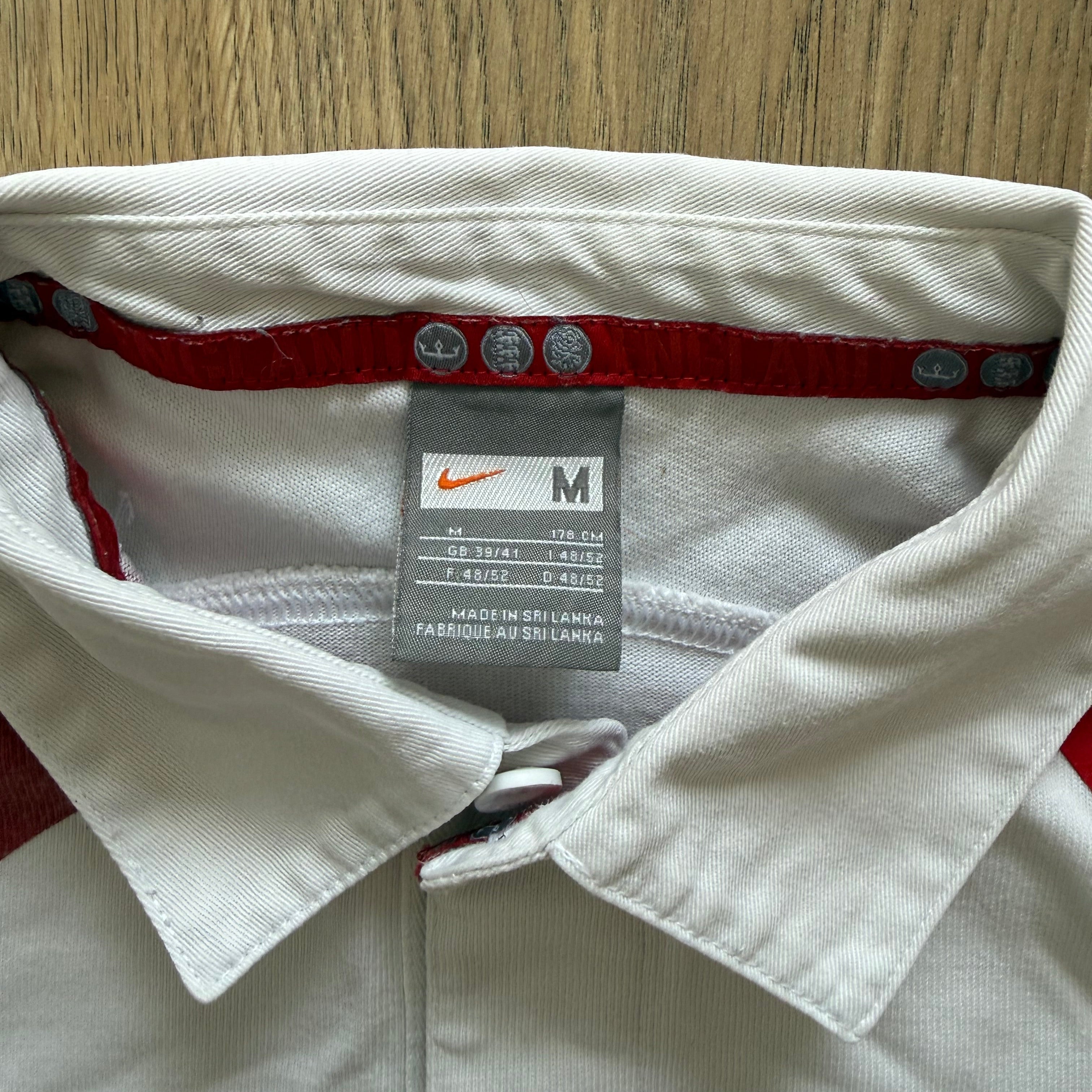 2007/2009 England Home Jersey - M