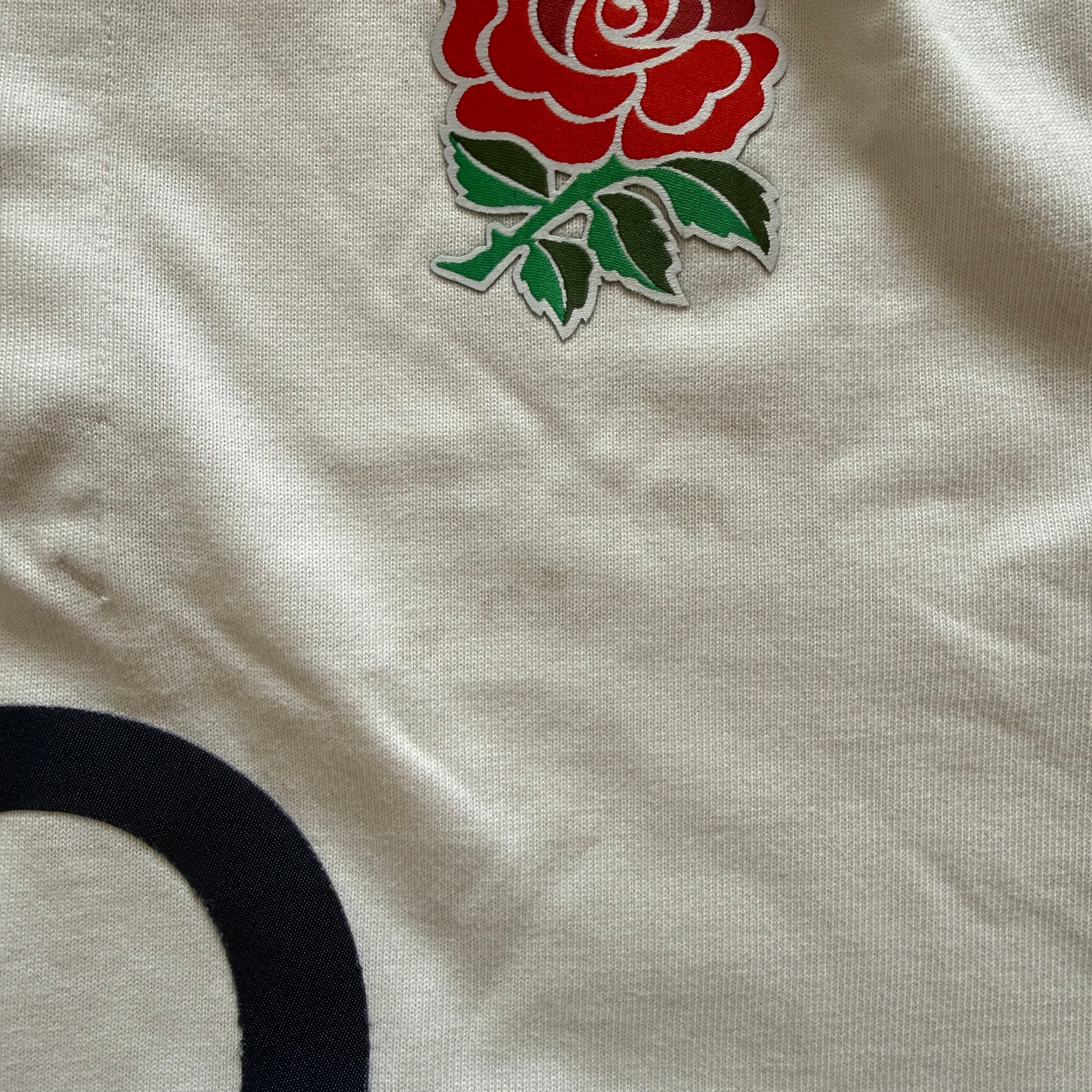 2007/2009 England Home Jersey - M