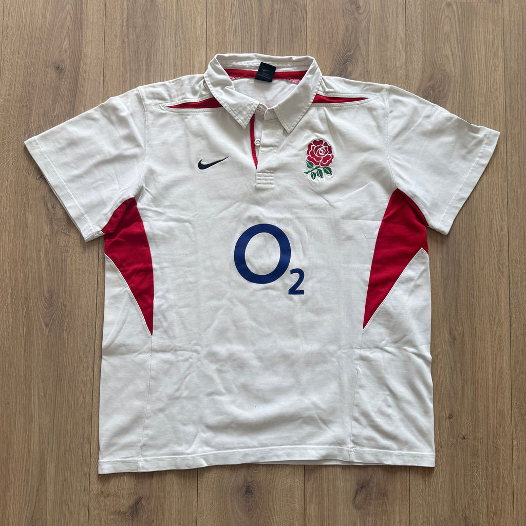 2003/2005 England Home Jersey - XXL