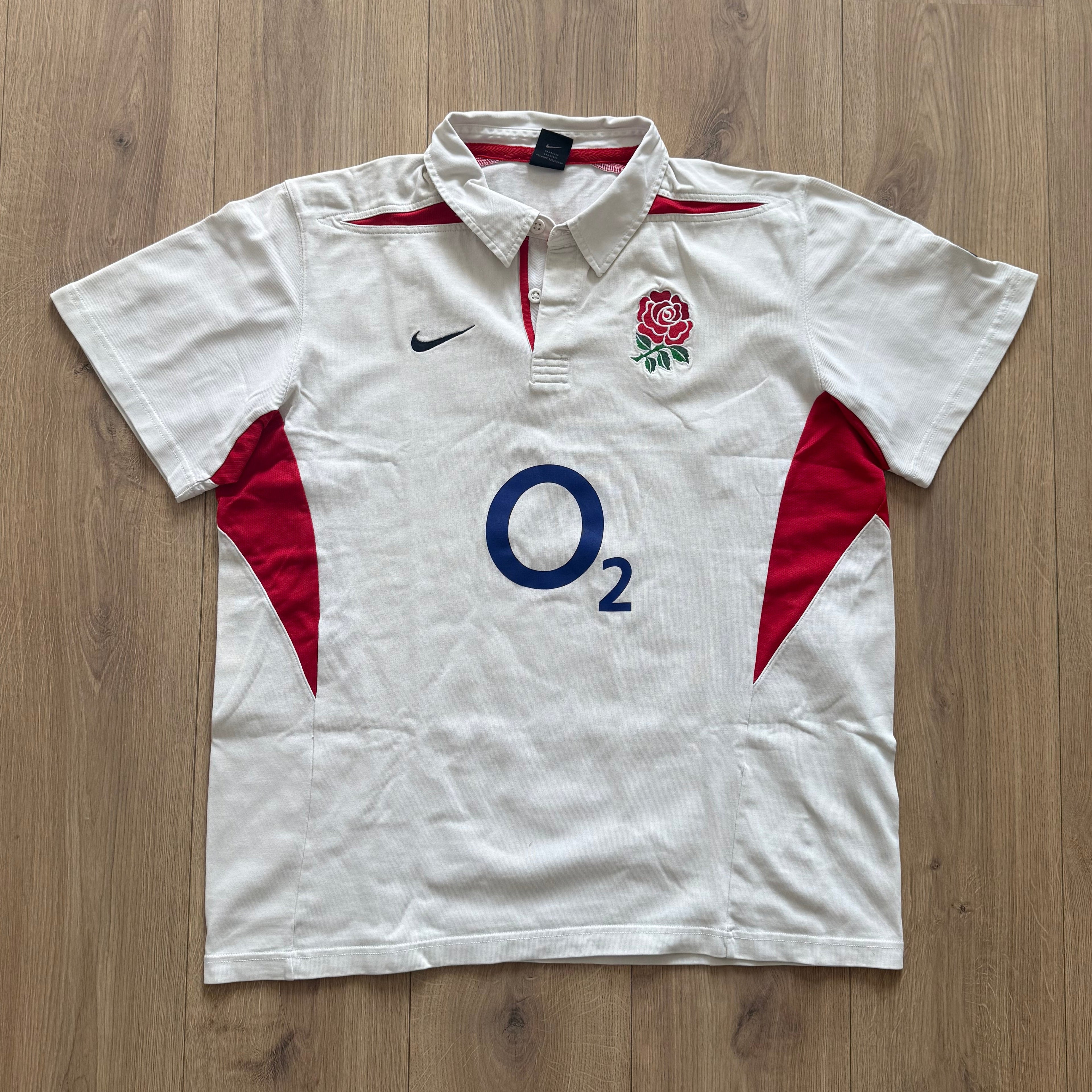 2003/2005 England Home Jersey - XXL