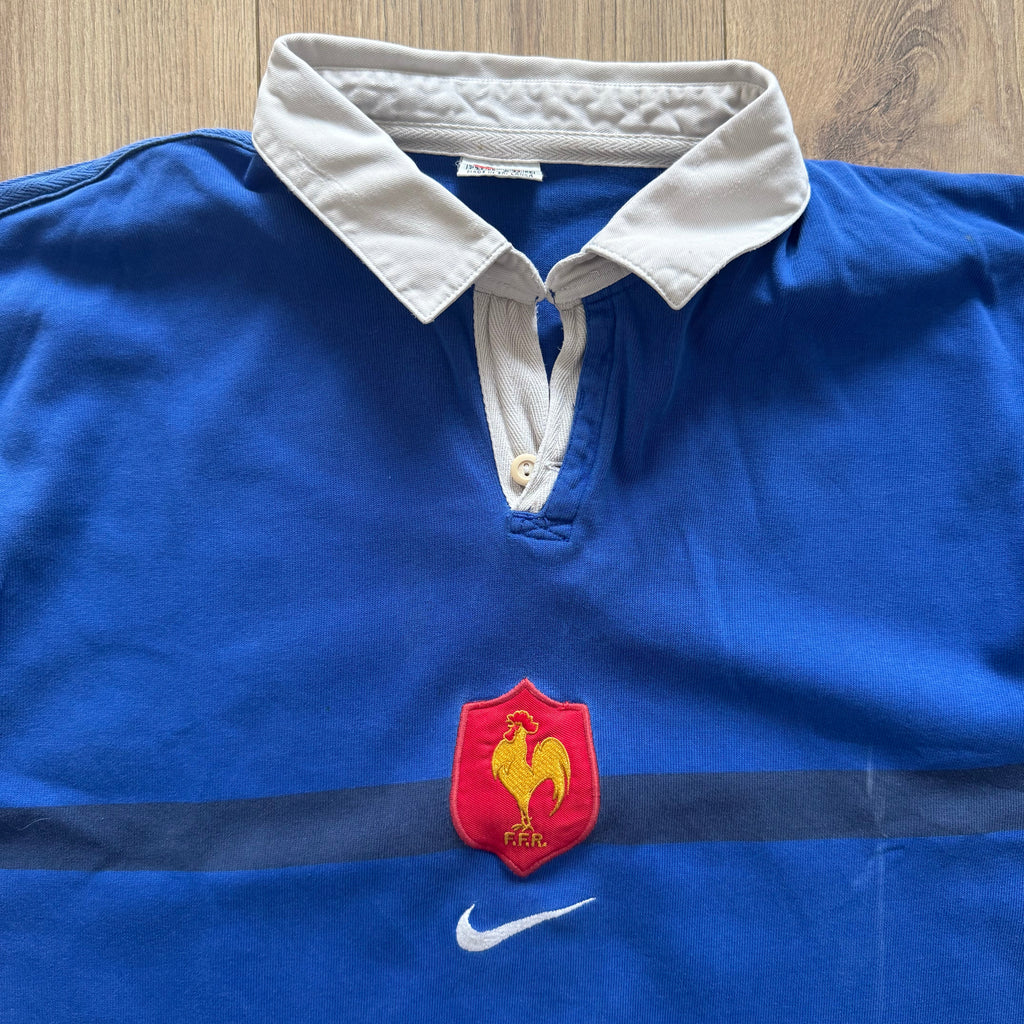 1998/1999 France Home Jersey - XL