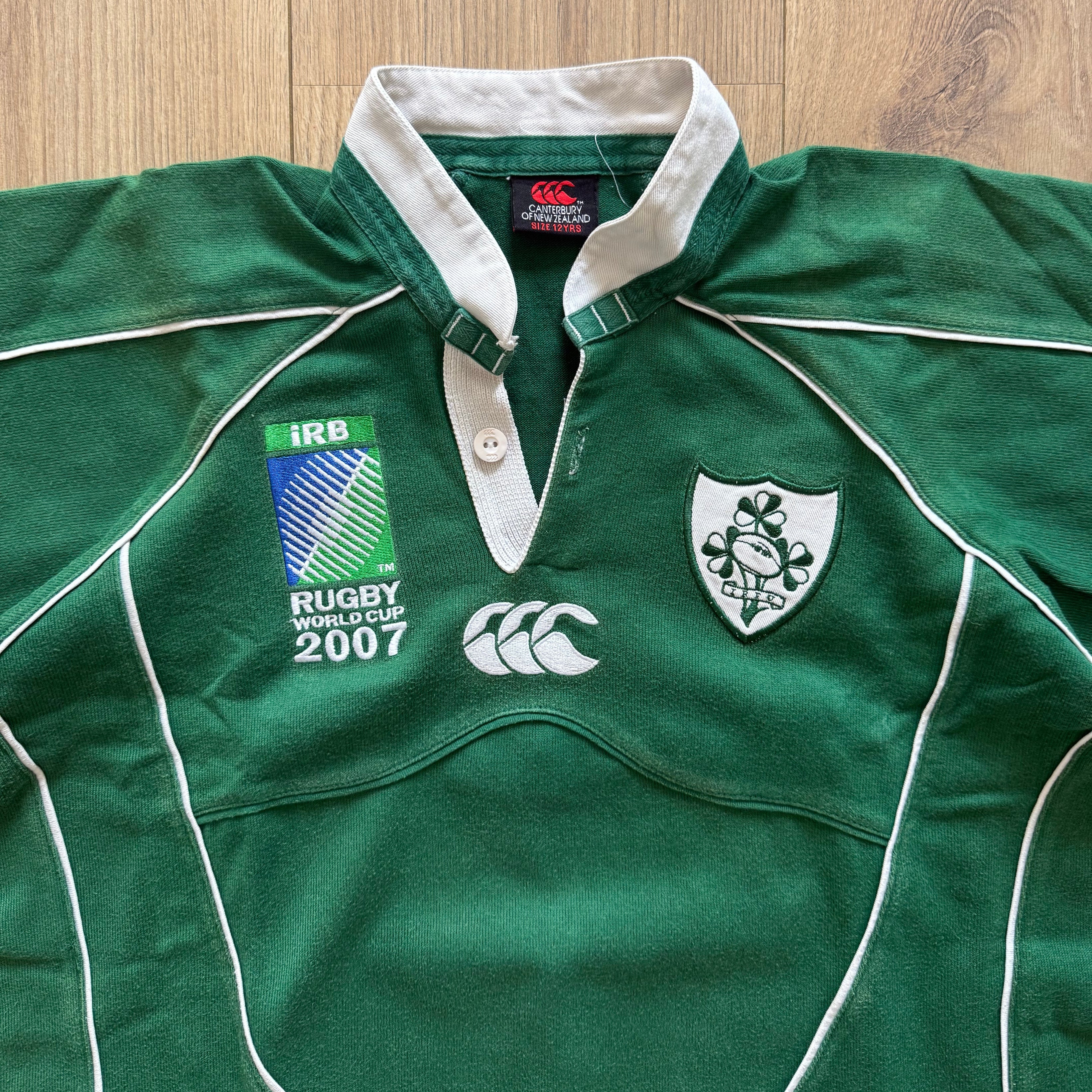 2007 Ireland Home Jersey - S (12yrs)