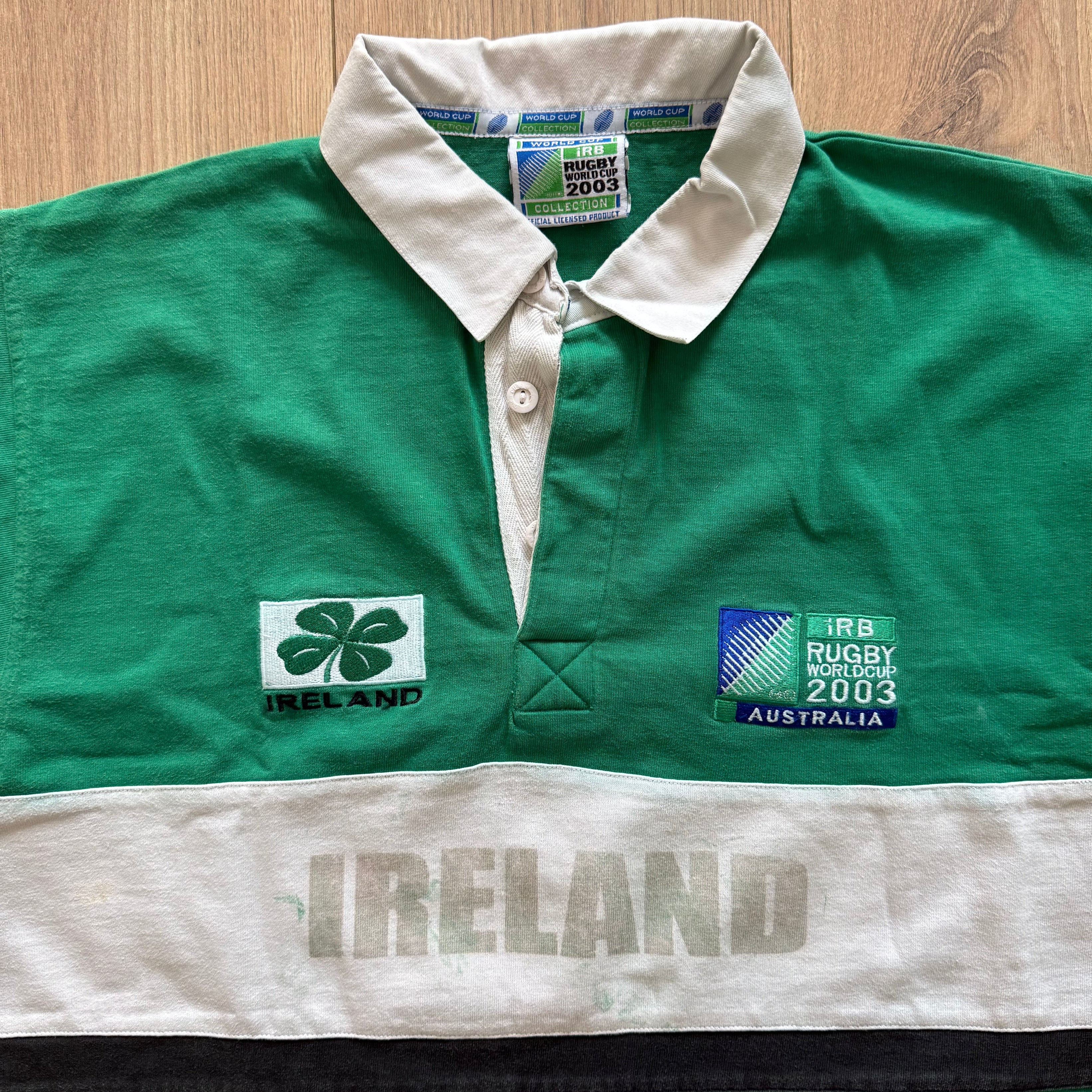 2003 Ireland RWC Supporters Jersey - L