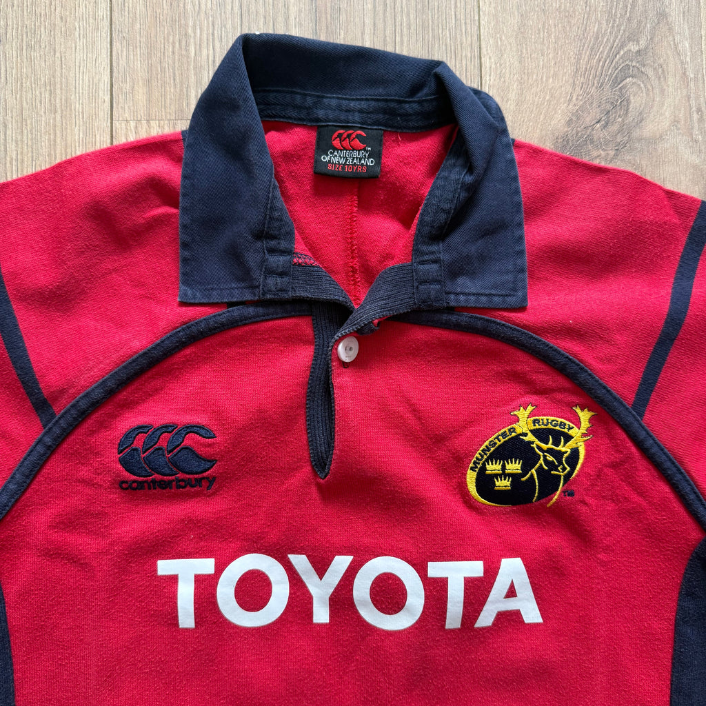 2005/2006 Munster Home Jersey - XS (10yrs)