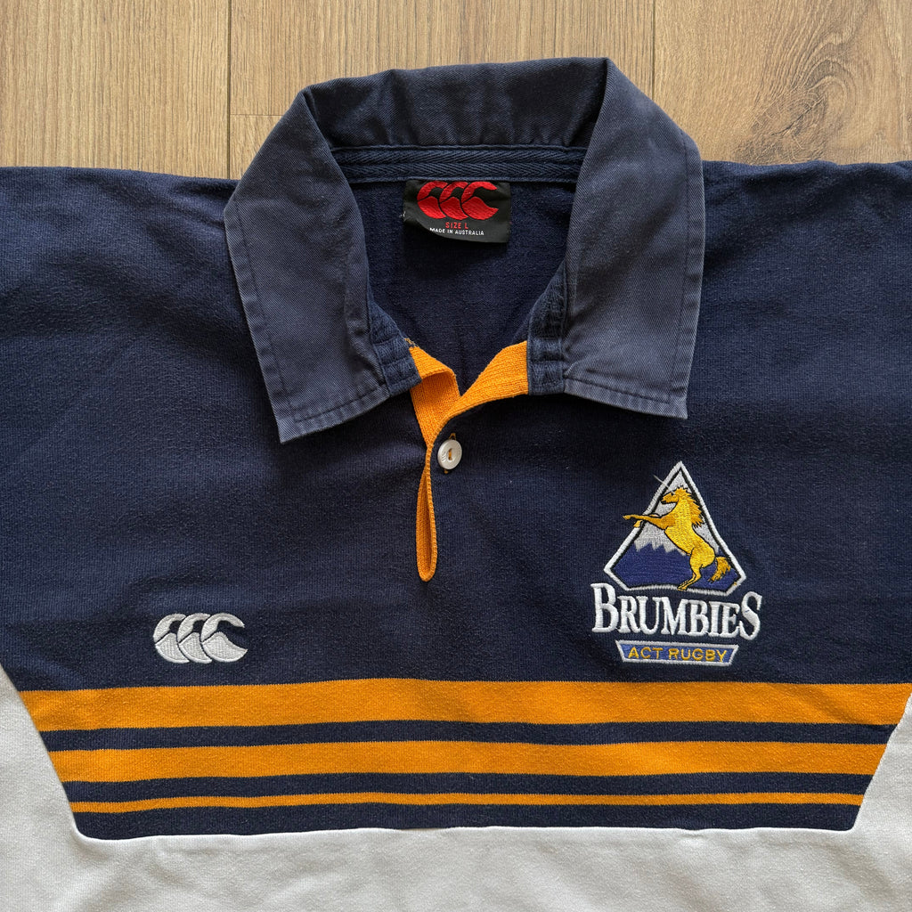 2001/2002 Brumbies Home Jersey - L