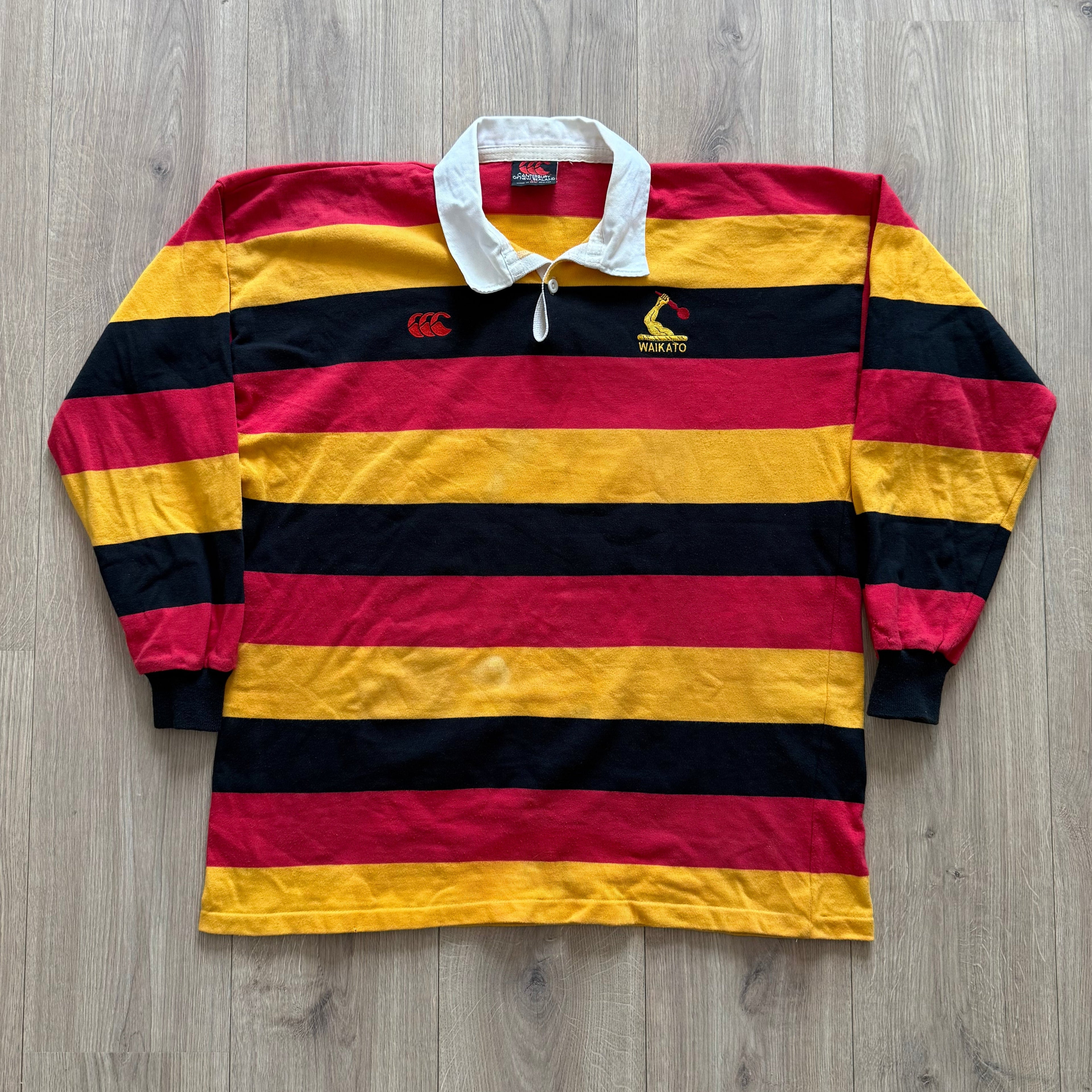 1994/1996 Waikato Home Jersey - XXL