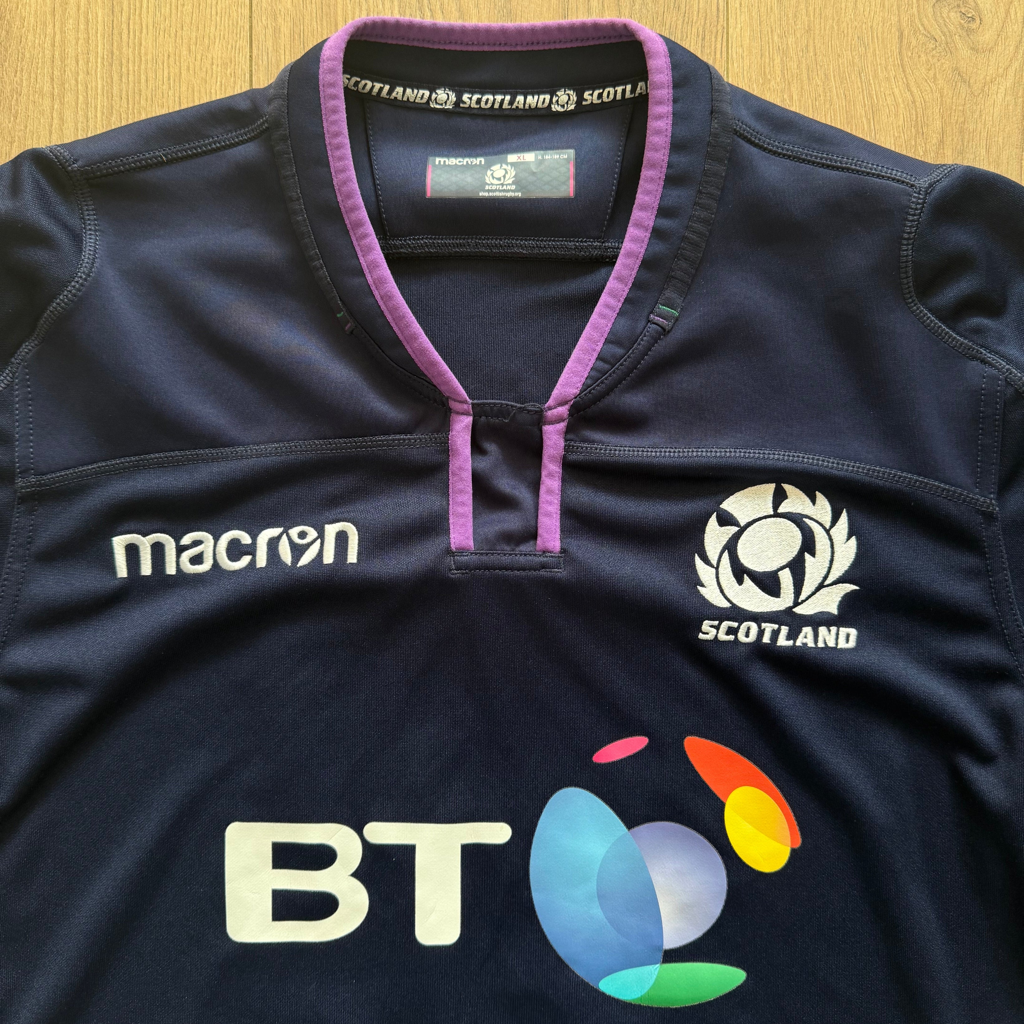2018/2019 Scotland Home Jersey - XL