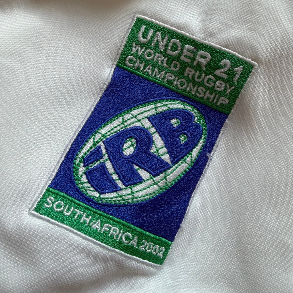 2002 England U21 Rugby World Cup Player Issue Jersey - XXL