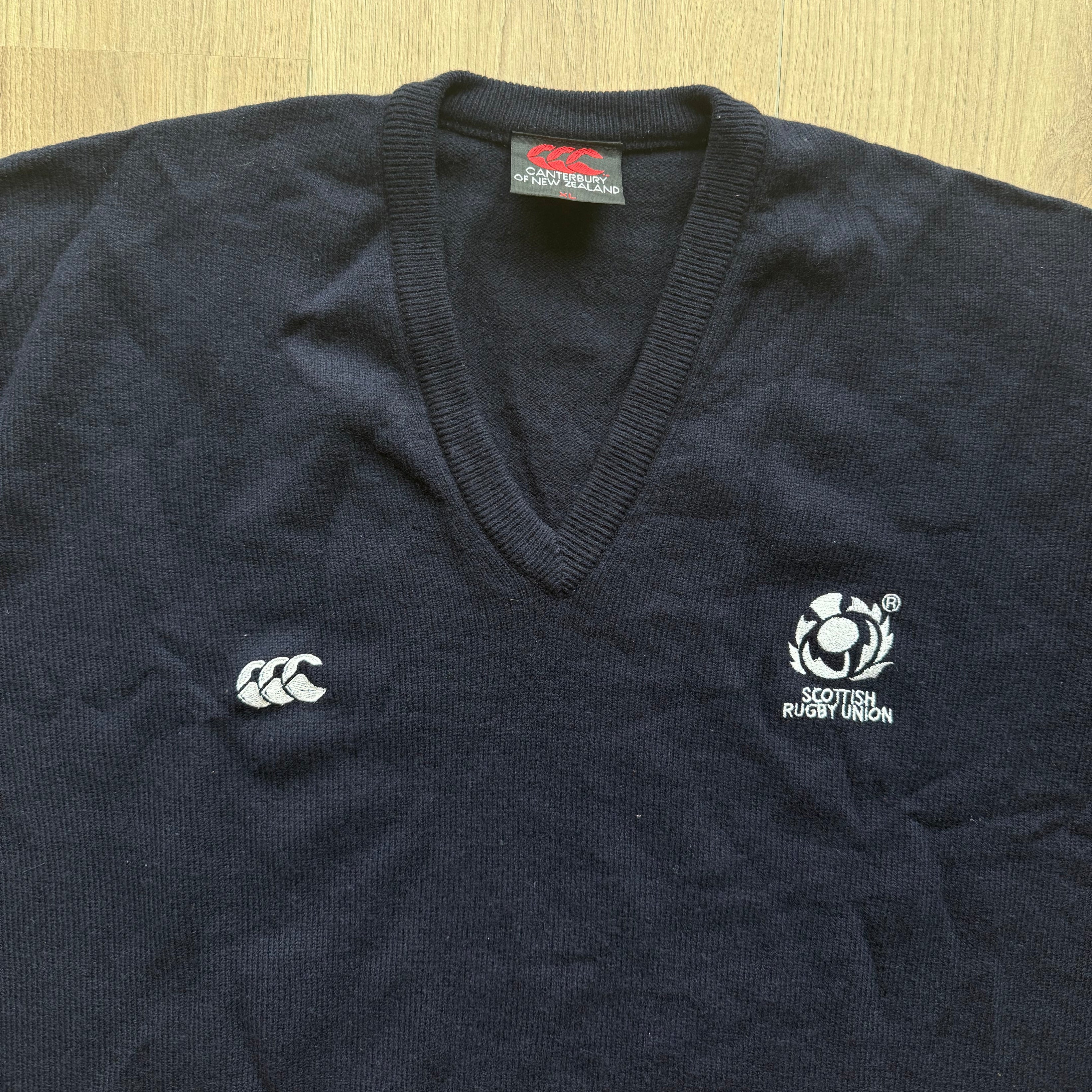 2000/2001 Scotland V-Neck Jumper - XL