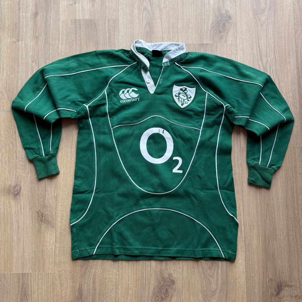 2007/2009 Ireland Home Jersey - S (14yrs)