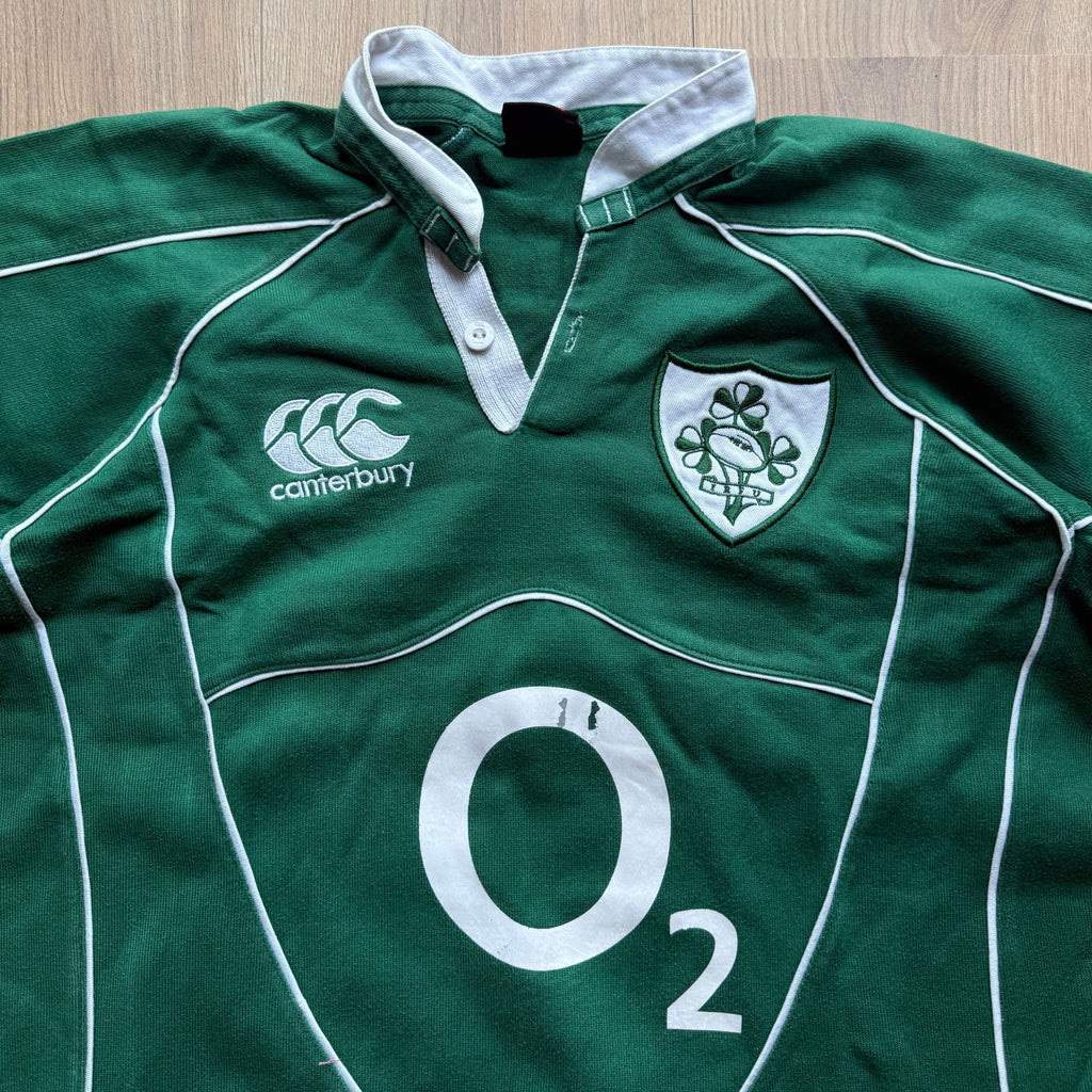 2007/2009 Ireland Home Jersey - S (14yrs)