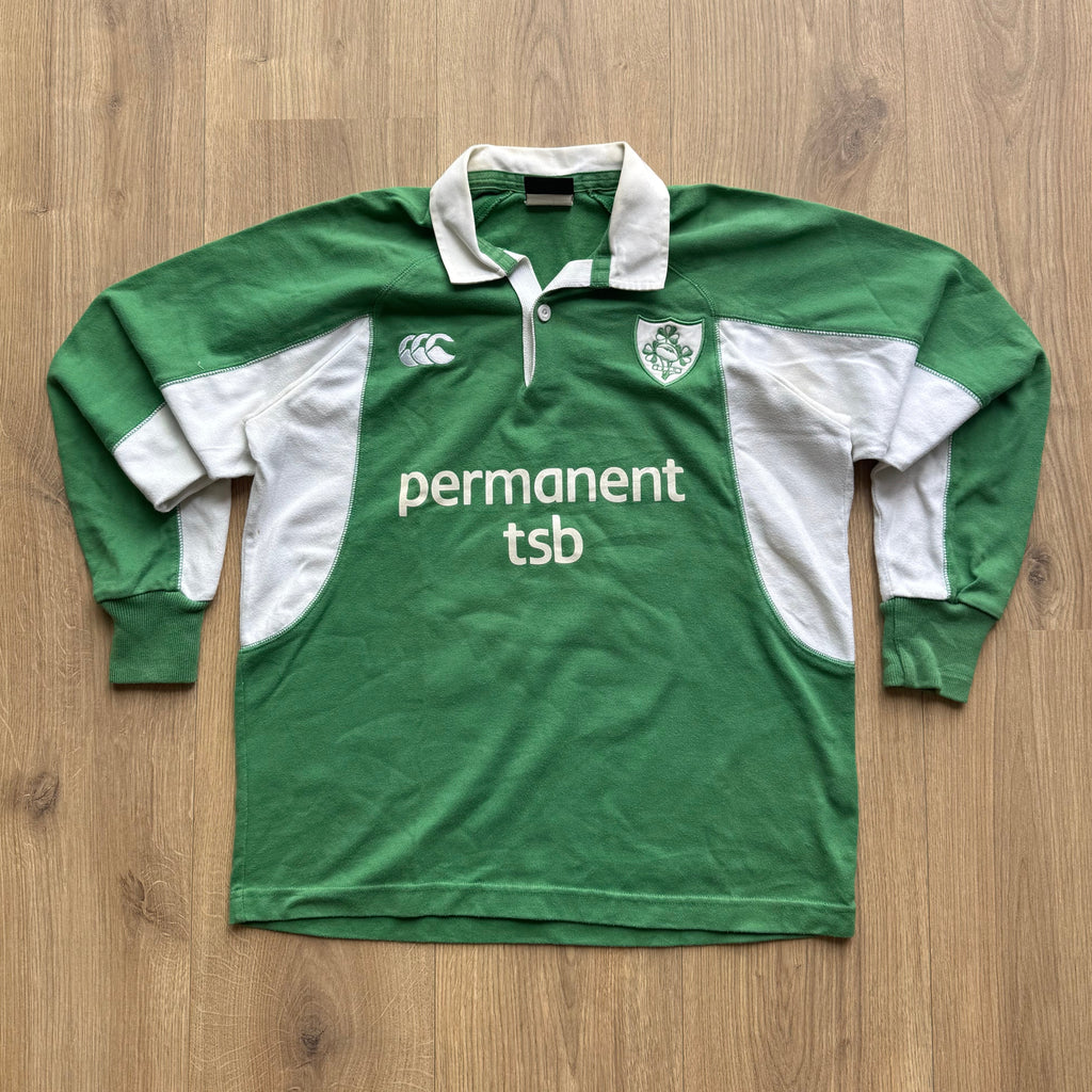 2005/2006 Ireland Home Jersey - S (12yrs)