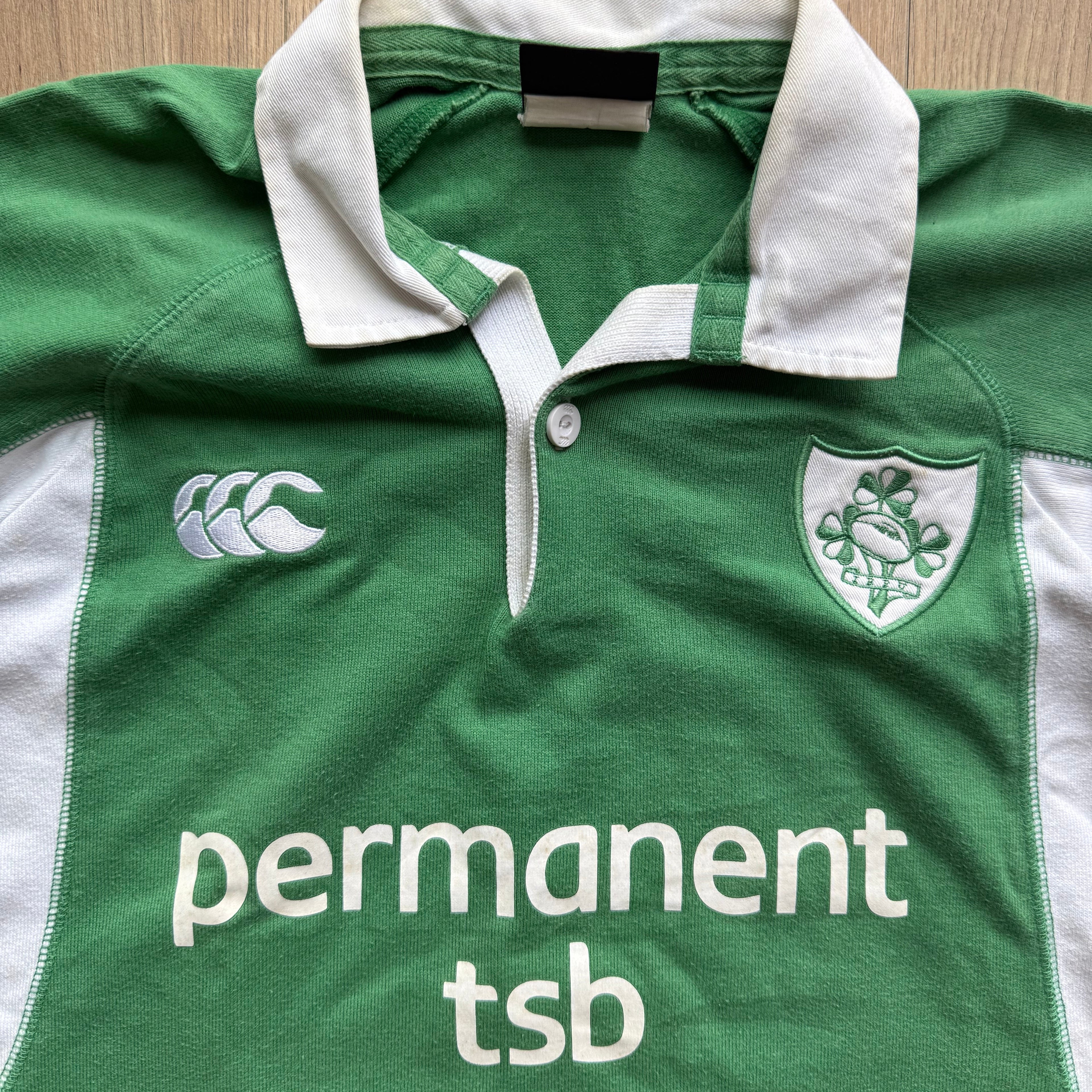 2005/2006 Ireland Home Jersey - S (12yrs)
