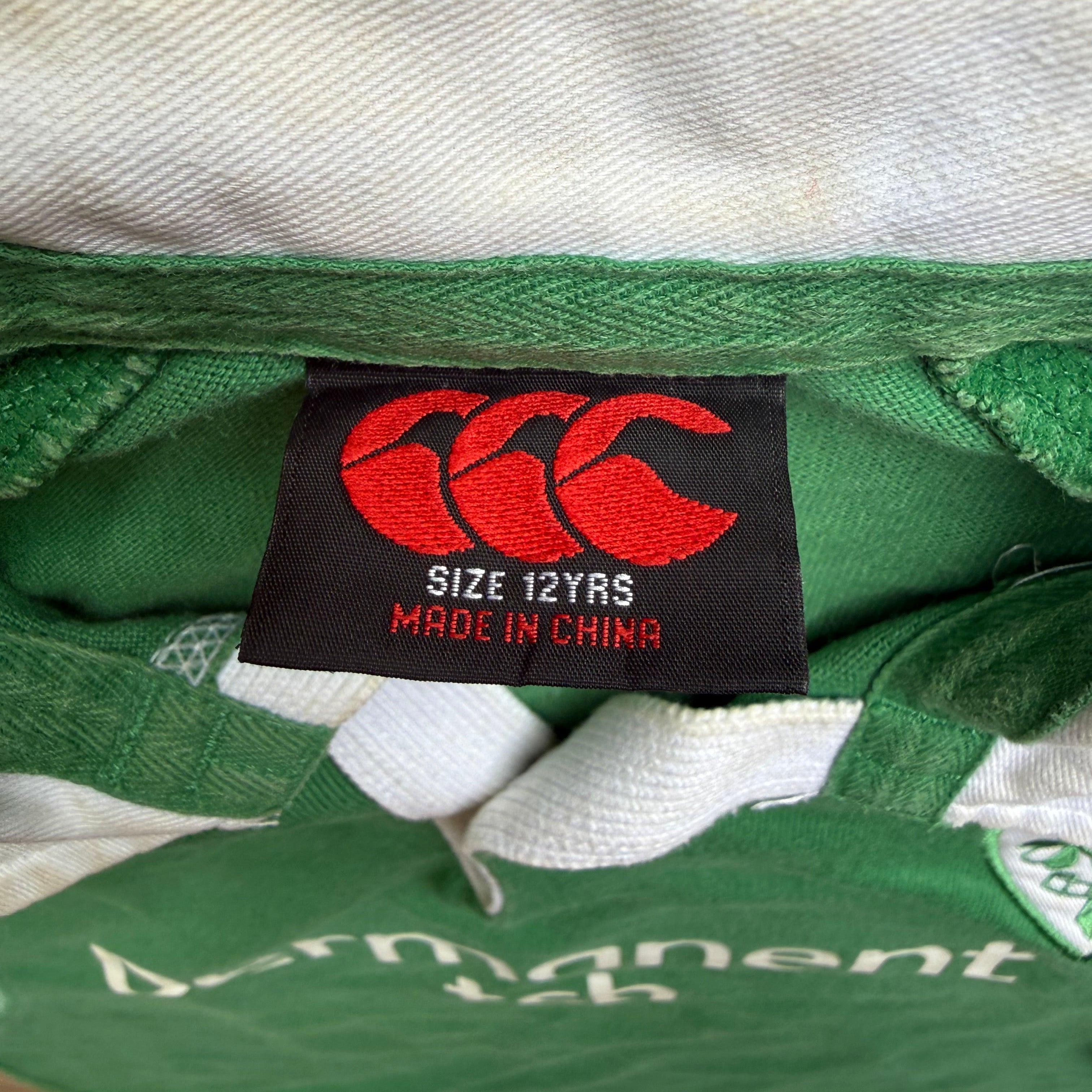 2005/2006 Ireland Home Jersey - S (12yrs)