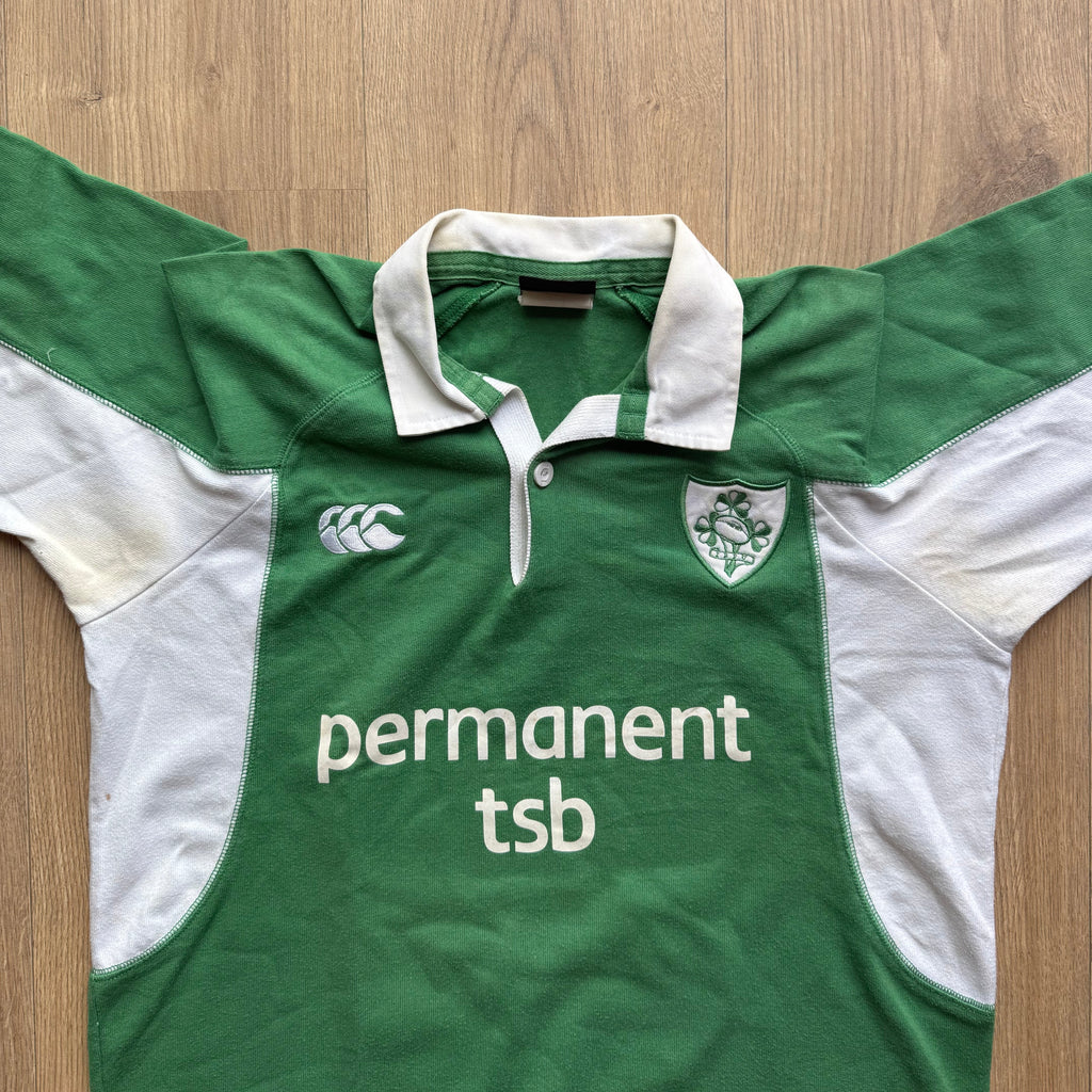 2005/2006 Ireland Home Jersey - S (12yrs)