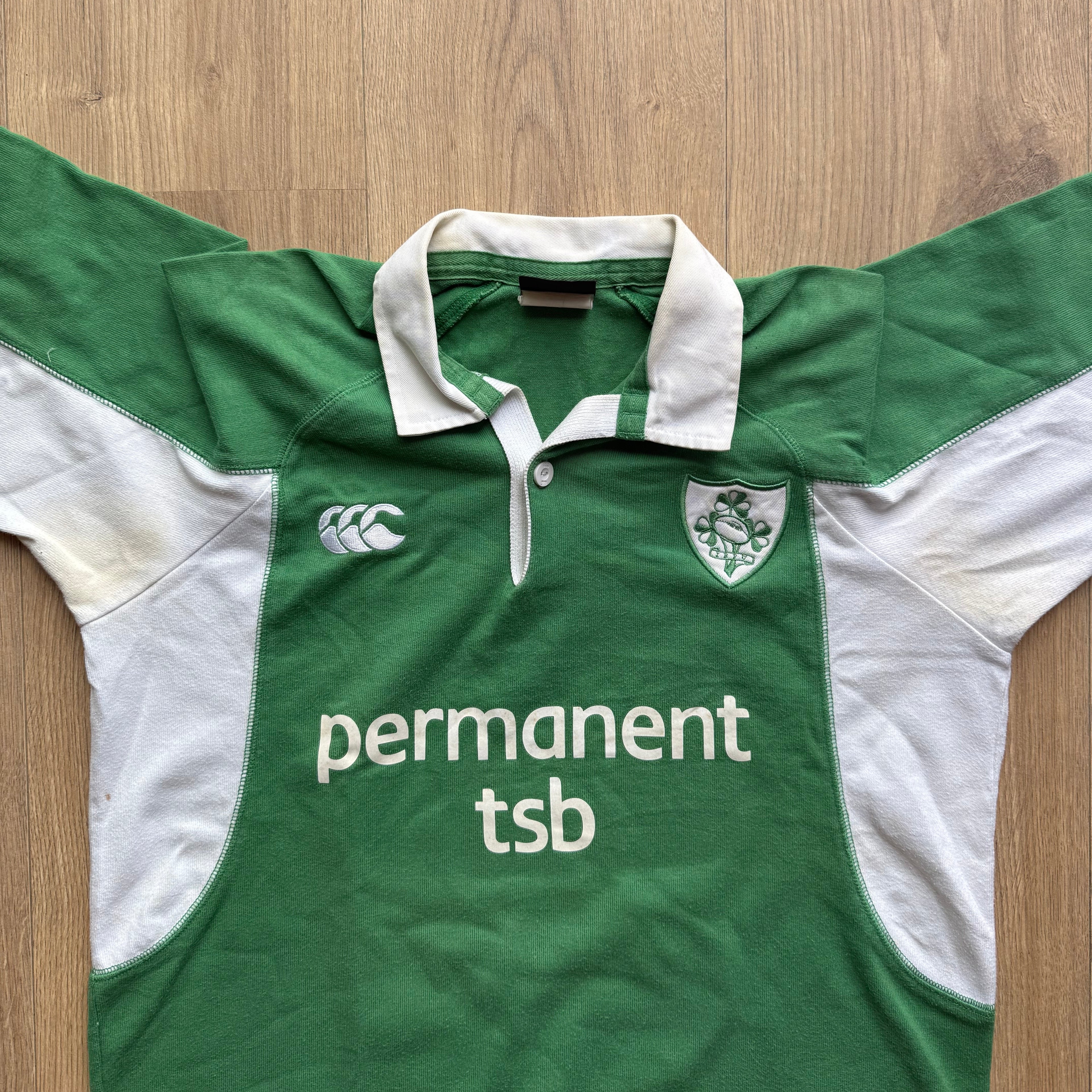 2005/2006 Ireland Home Jersey - S (12yrs)