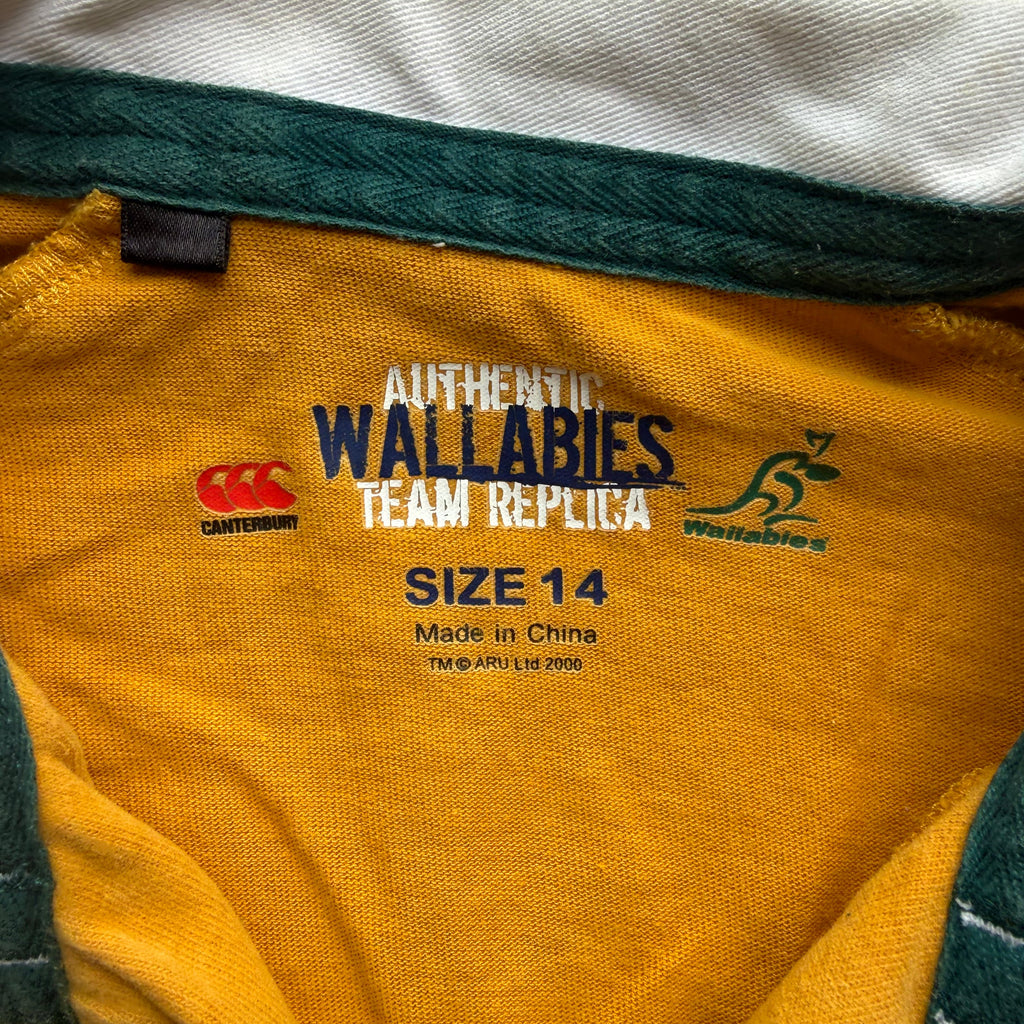 2007 Wallabies RWC Home Jersey - XS (Womens 14)