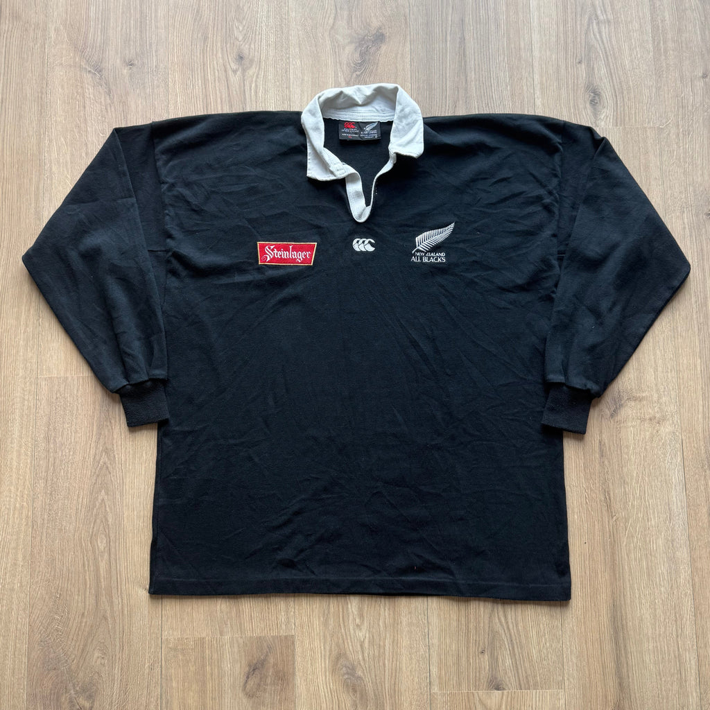 1994/1995 All Blacks Steinlager Home Jersey - XL