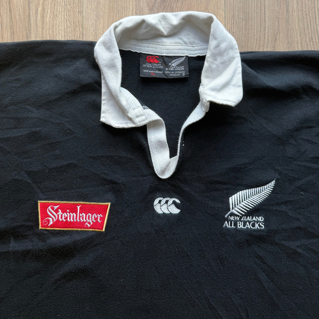 1994/1995 All Blacks Steinlager Home Jersey - XL