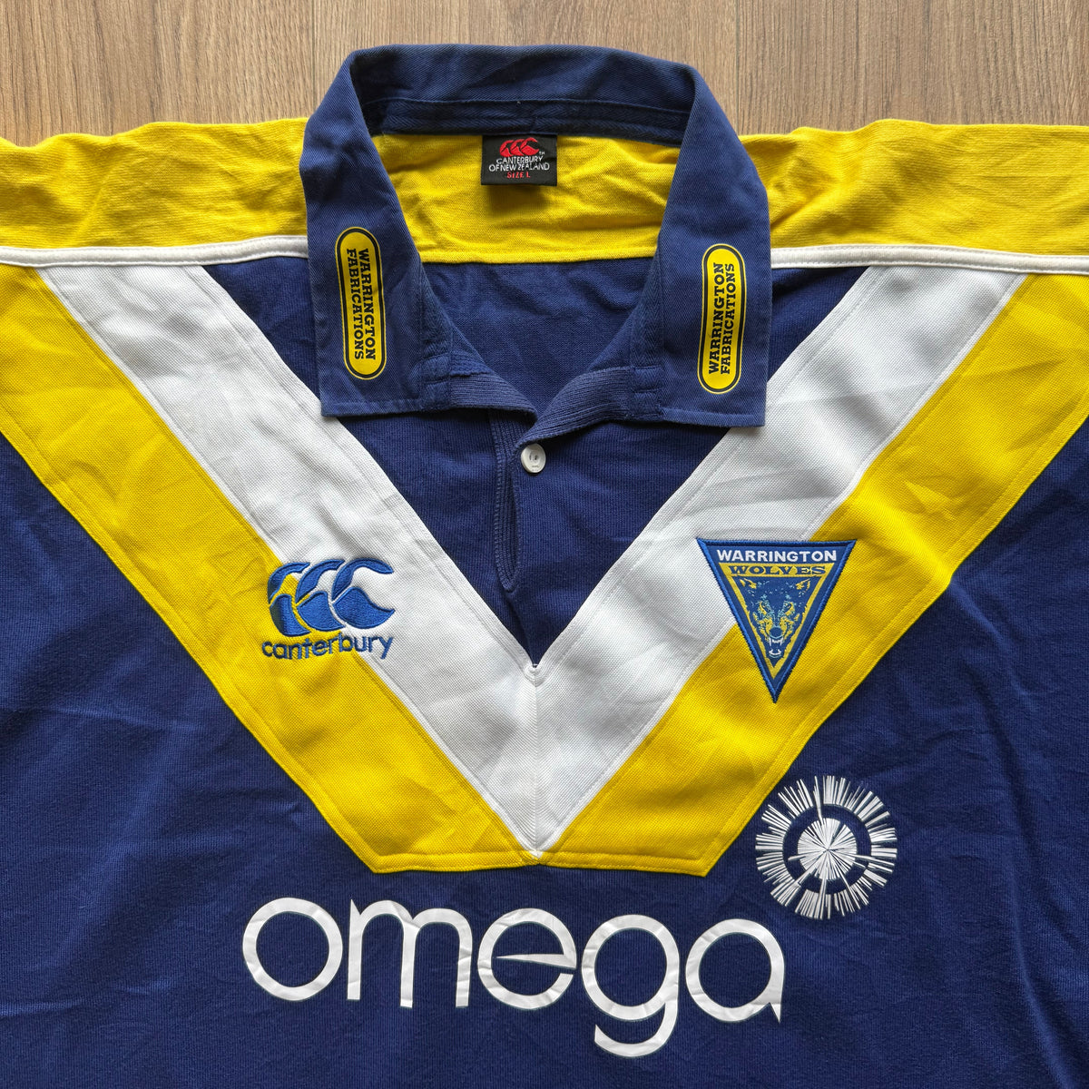 2006/2007 Warrington Wolves Home Jersey - L