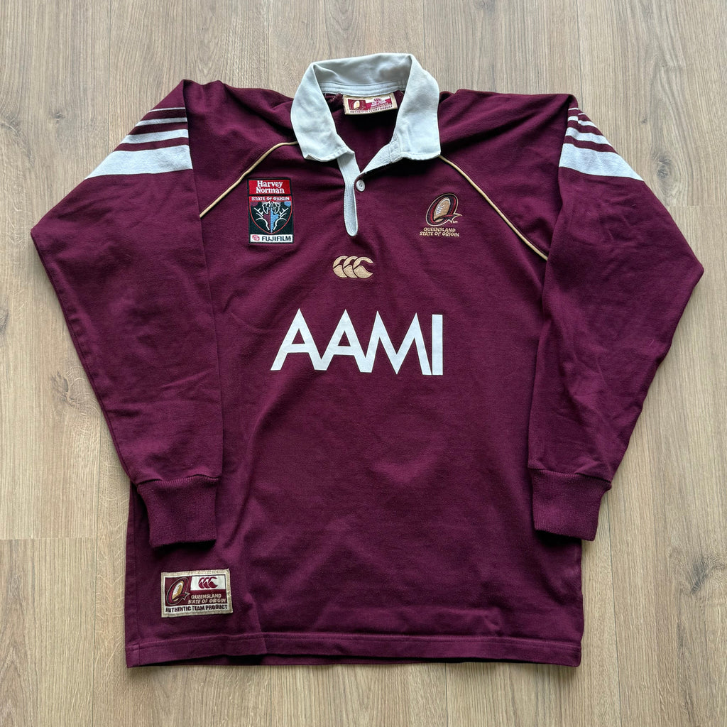 2005/2006 Queensland Reds Home Jersey - S (14yrs)
