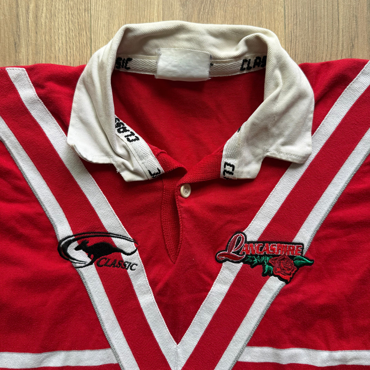 2001/2003 Lancashire Home Jersey - S
