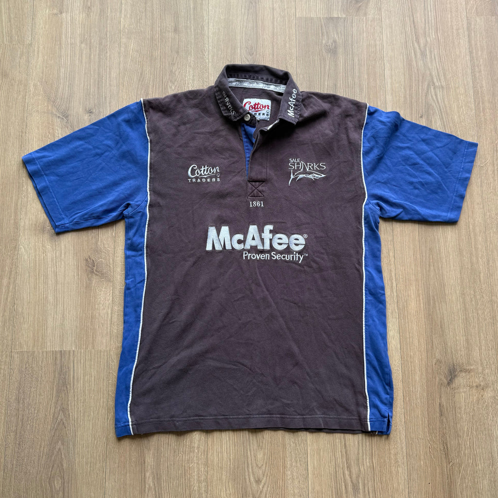 2005/2006 Sale Sharks Home Jersey - L