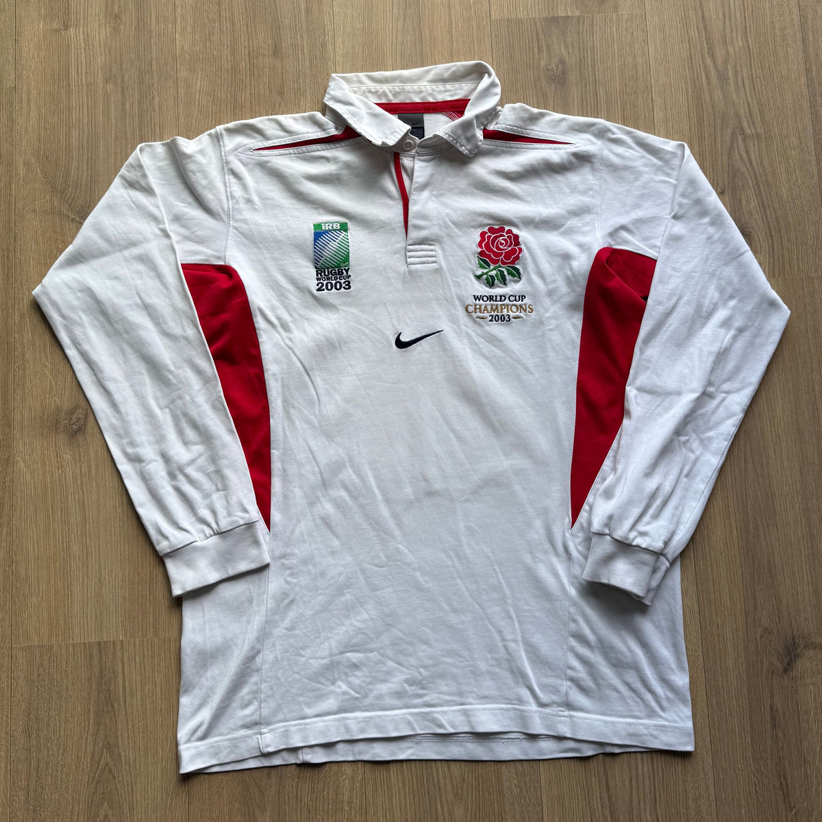 2003 England RWC Champions Home Jersey - XL